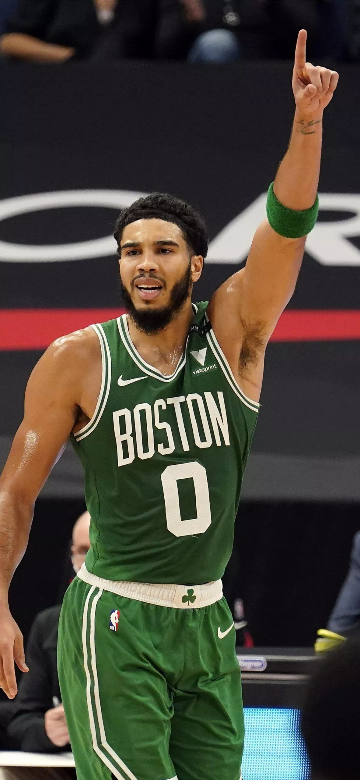 Jayson Tatum, Broken Panda wallpaper, Celtics star, 1190x2560 HD Phone