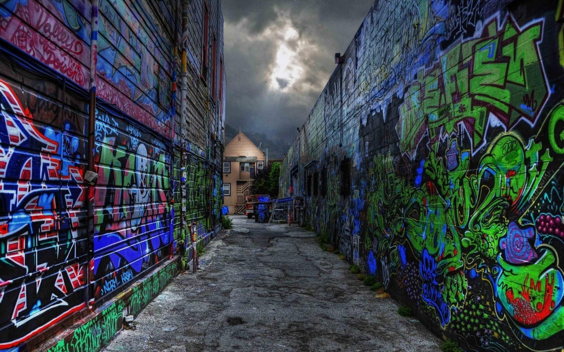 Hip-hop Graffiti, Street art, Urban culture, 1920x1200 HD Desktop