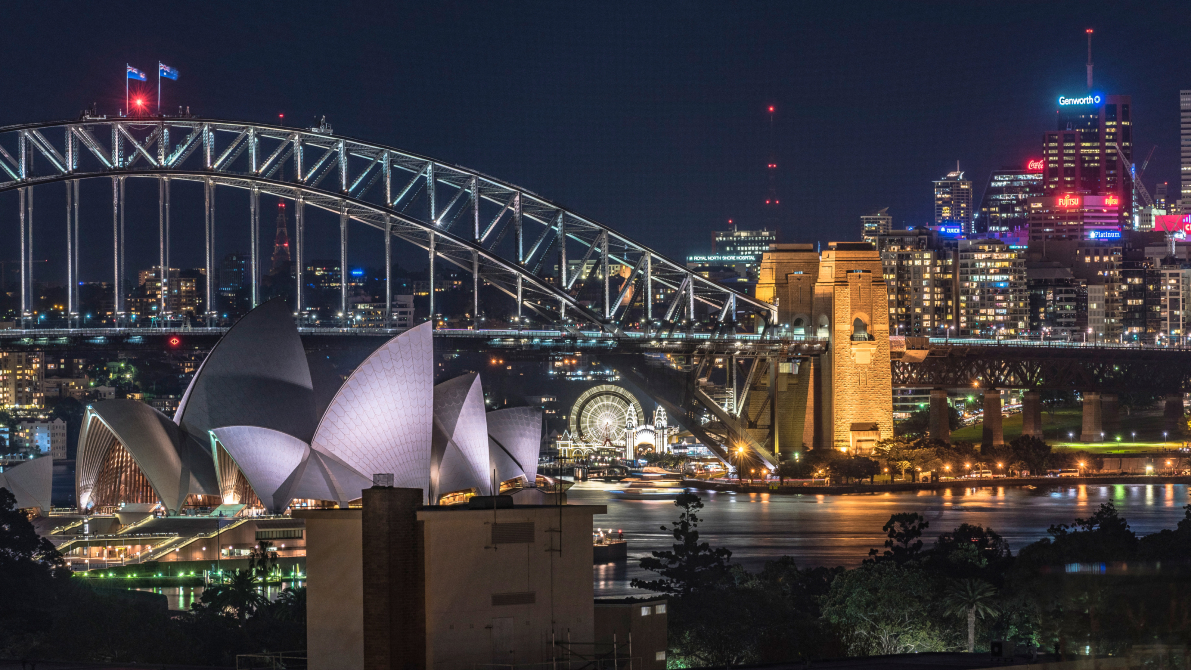 Sydney city, 4K wallpapers, Urban beauty, Enchanting vistas, 3840x2160 4K Desktop