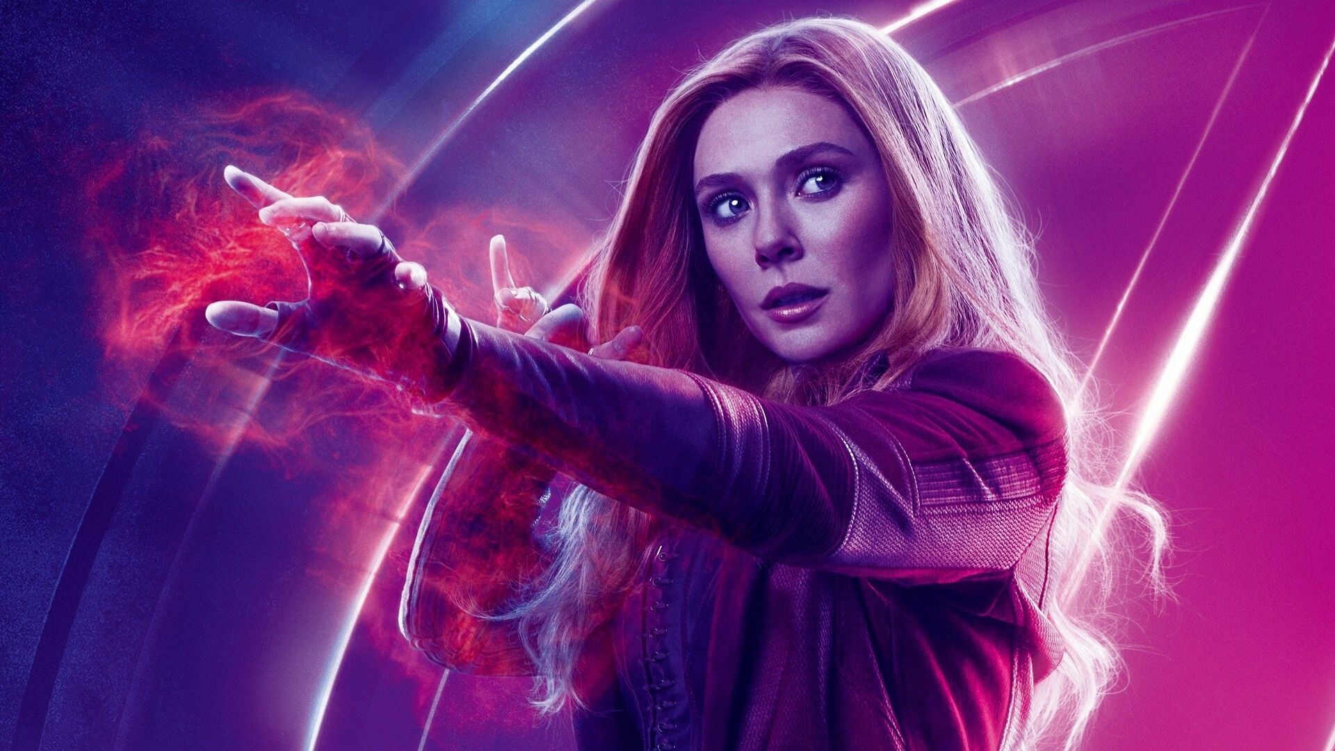 Marvel Girls Comics, Scarlet Witch, HD wallpapers, Top backgrounds, 1920x1080 Full HD Desktop