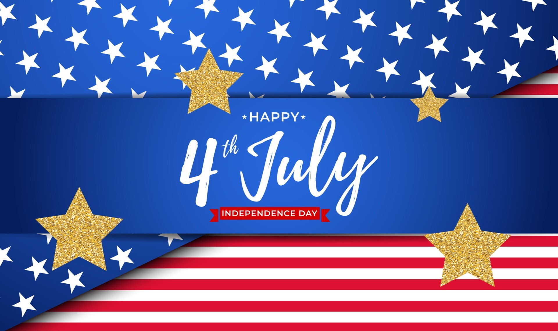 July 4 Independence day, USA background, Banner or poster, 2476243 vector art, 1920x1140 HD Desktop