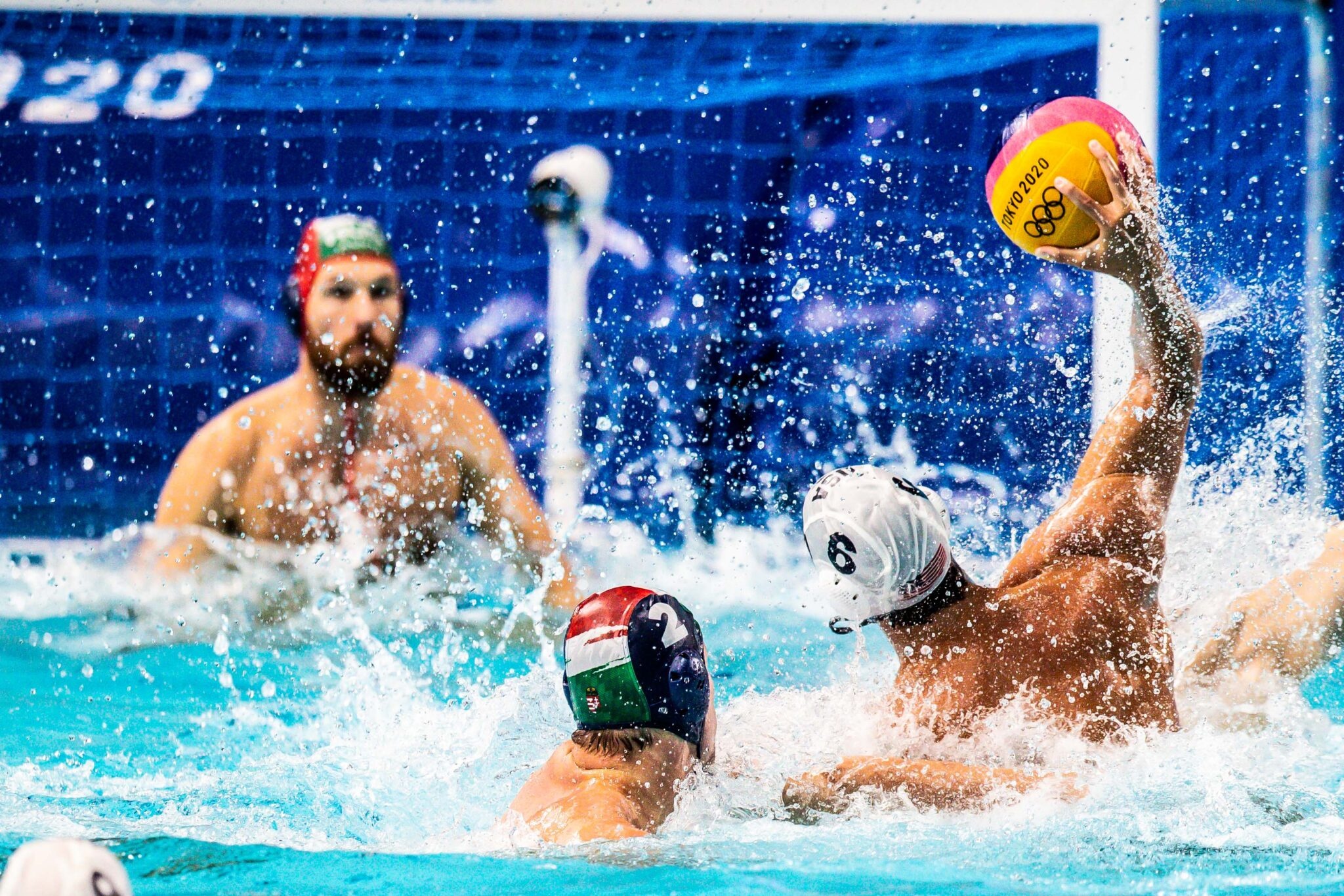 USA vs Hungary, Water Polo Wallpaper, 2050x1370 HD Desktop