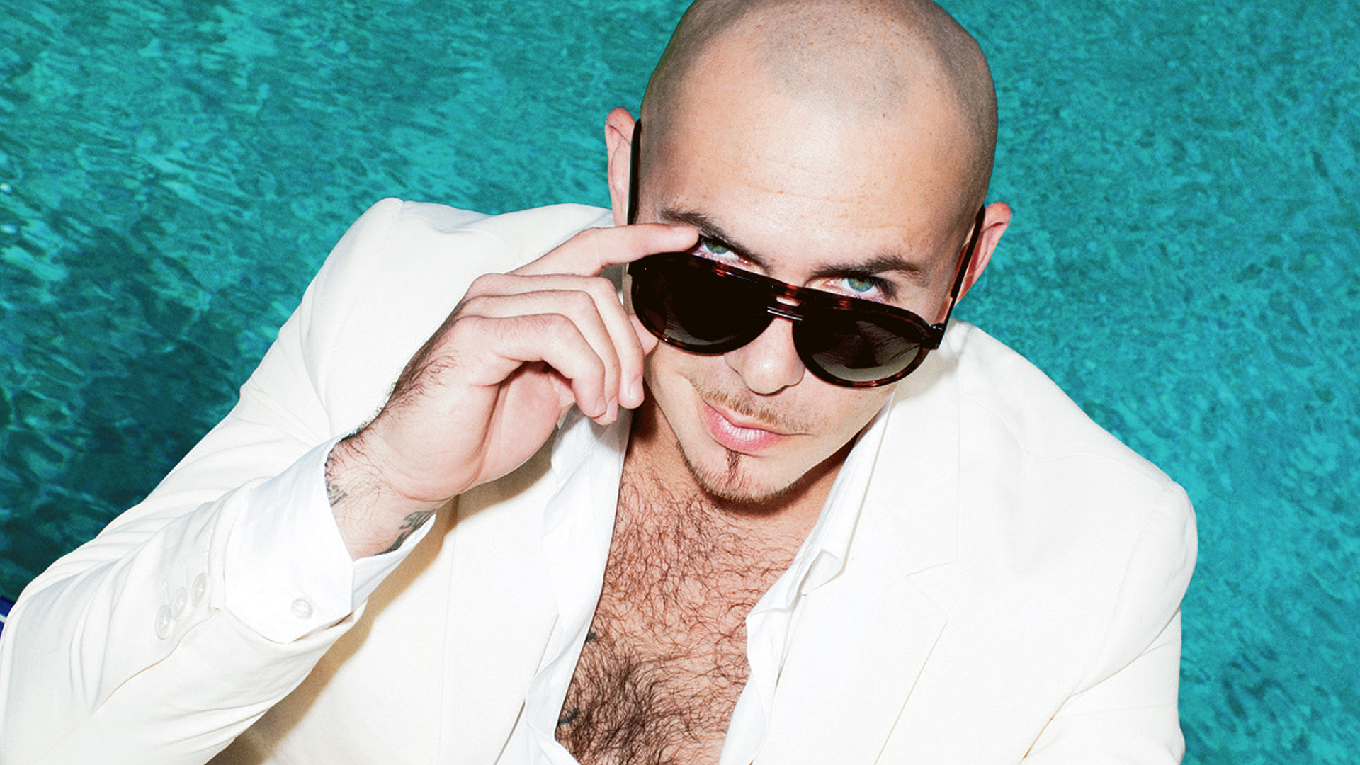 Pitbull, Music fanart, Artistic tribute, Music artist, 1920x1080 Full HD Desktop