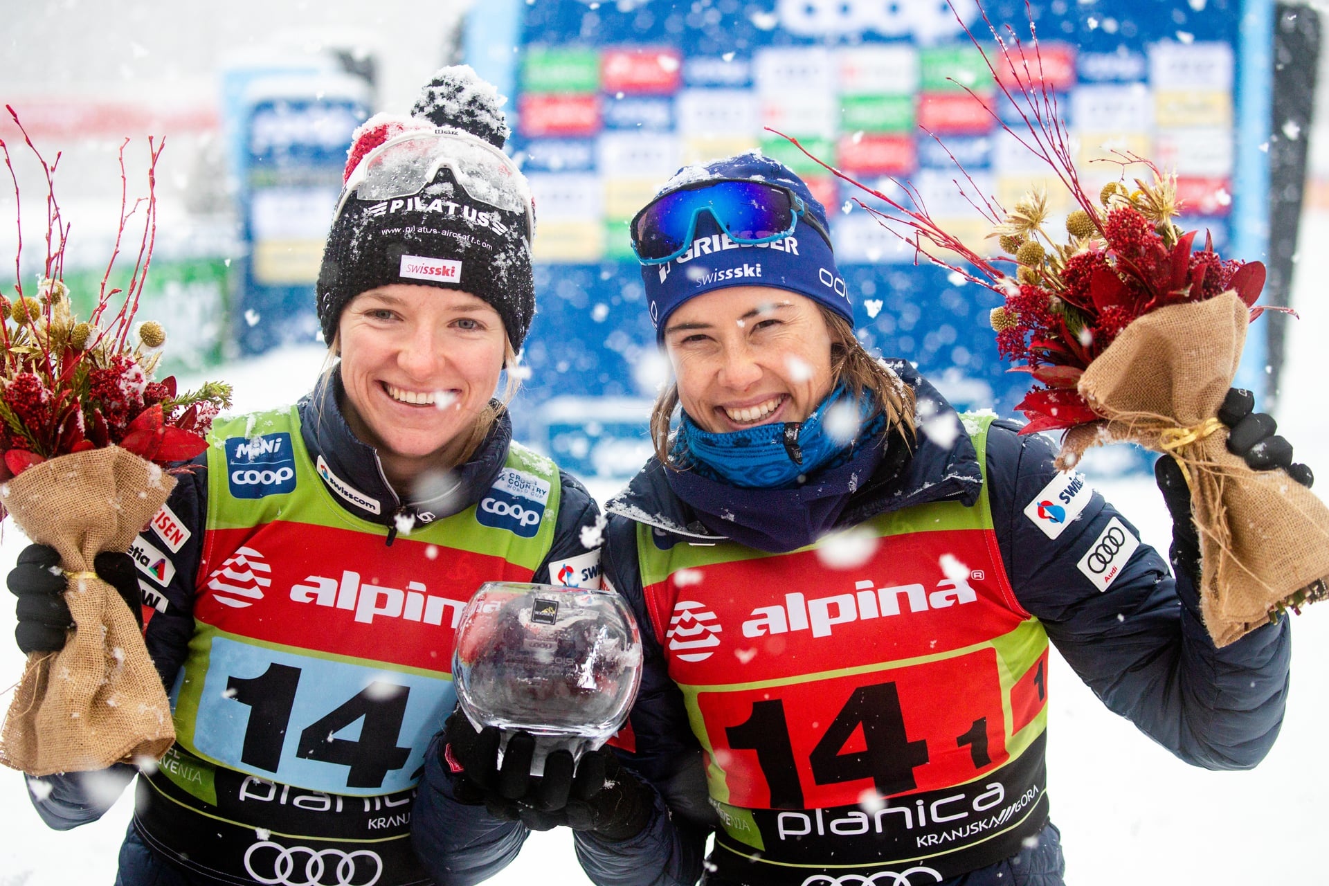Nadine Fahndrich, Switzerland Olympic team, XC skiing, 1920x1280 HD Desktop