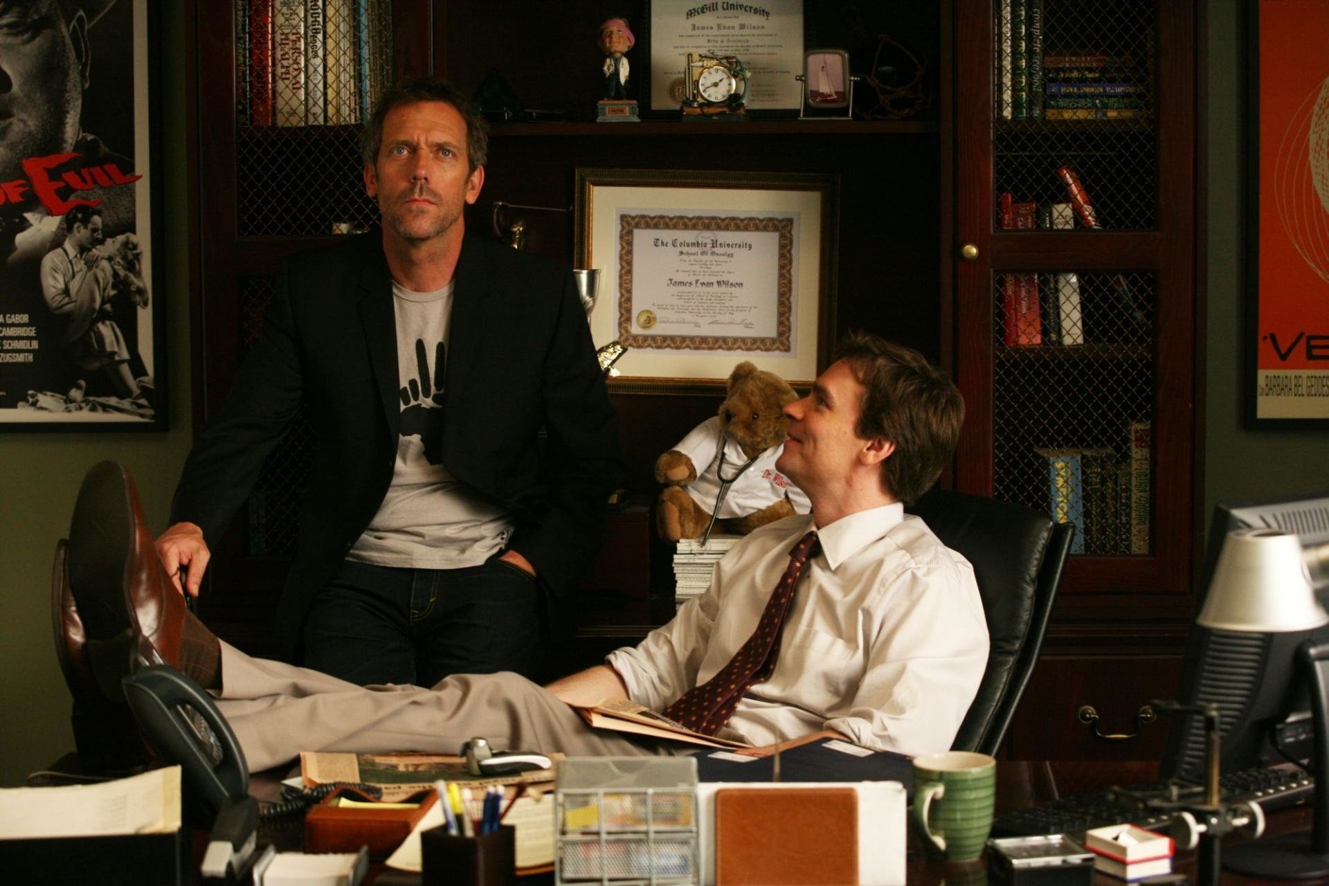 Hugh Laurie, Movies, Actor, Blue-eyed, 1920x1280 HD Desktop