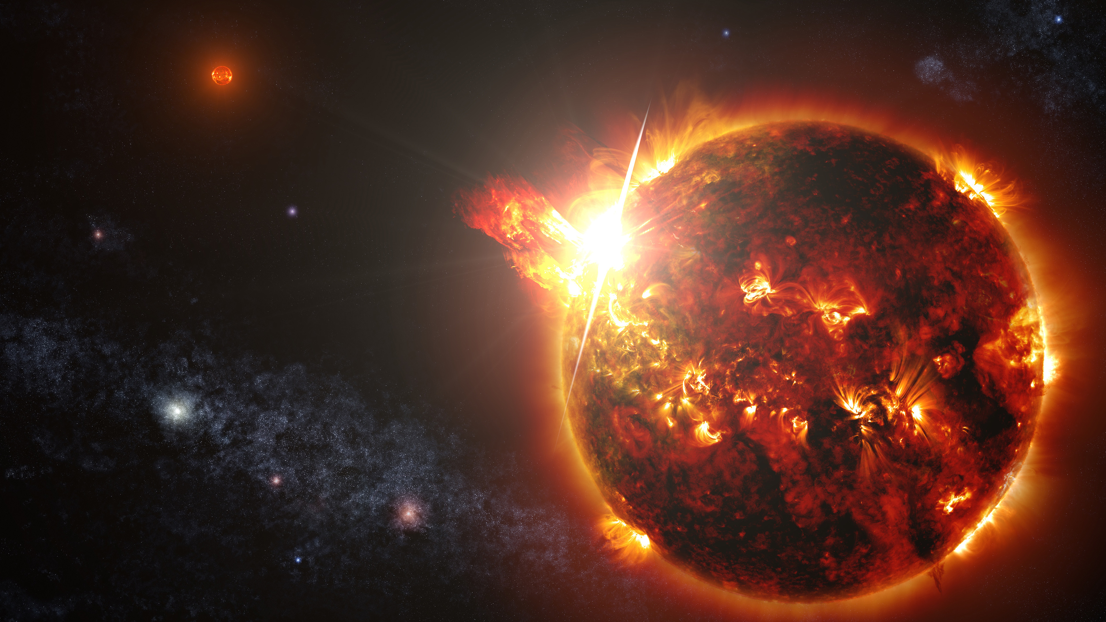 Sun, Science Wallpaper, 3840x2160 4K Desktop