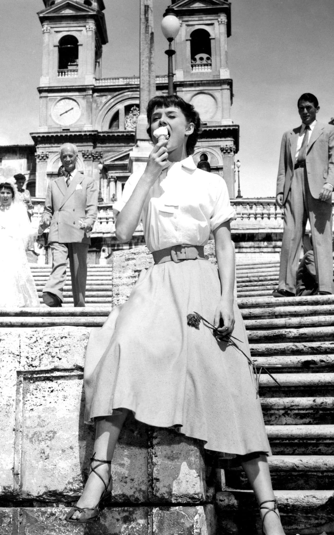 Audrey Hepburn, Roman Holiday, Wallpaper, 1280x2050 HD Phone