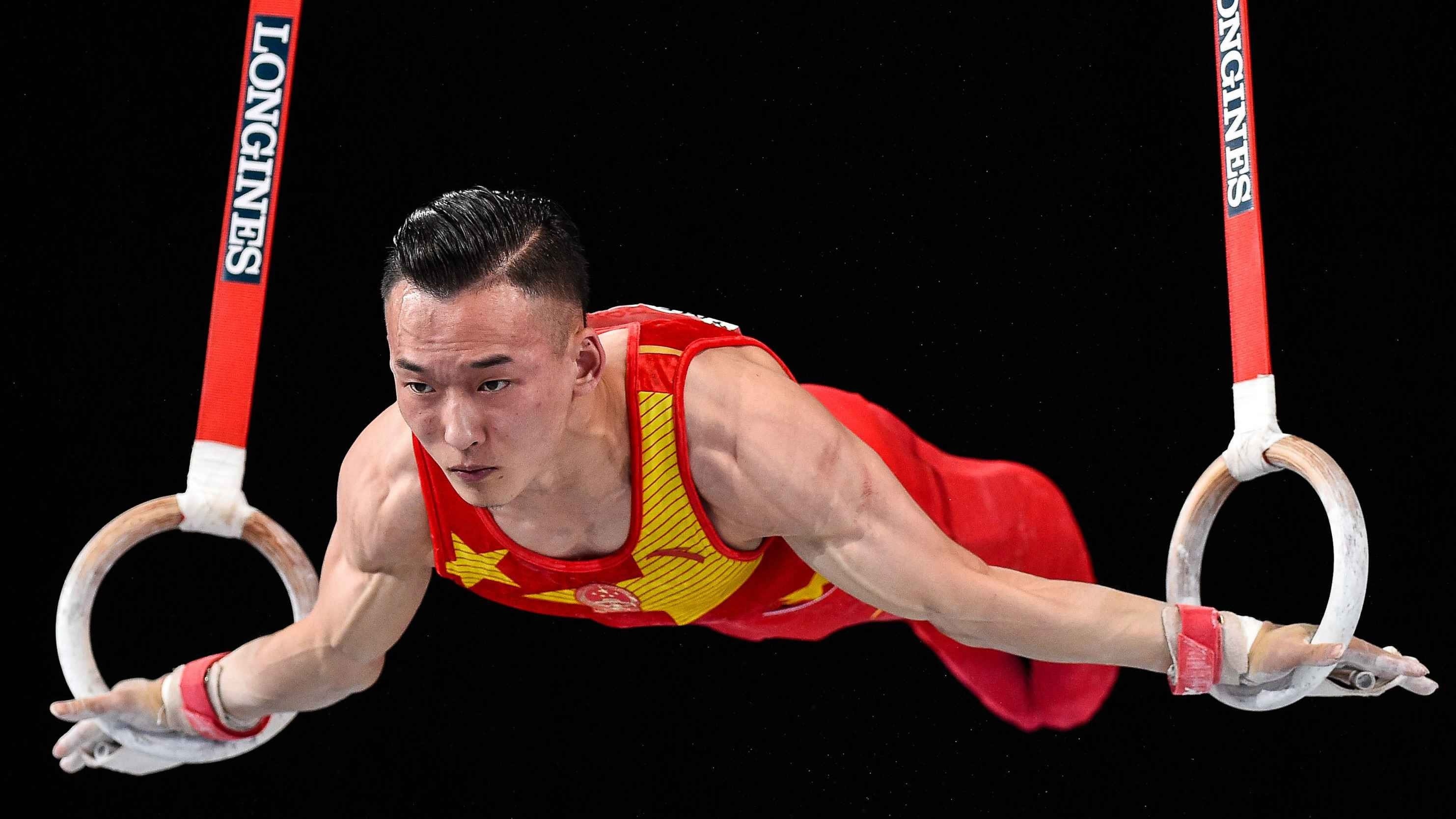 China, Men's Gymnastics, World Championship, Gold and Silver, 2970x1670 HD Desktop