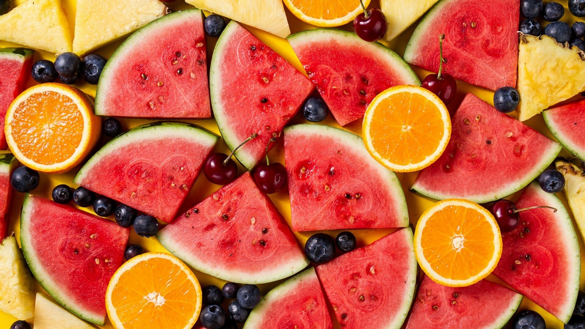 Colorful fruits, Summer vibes, Refreshing watermelon delight, 1920x1080 Full HD Desktop