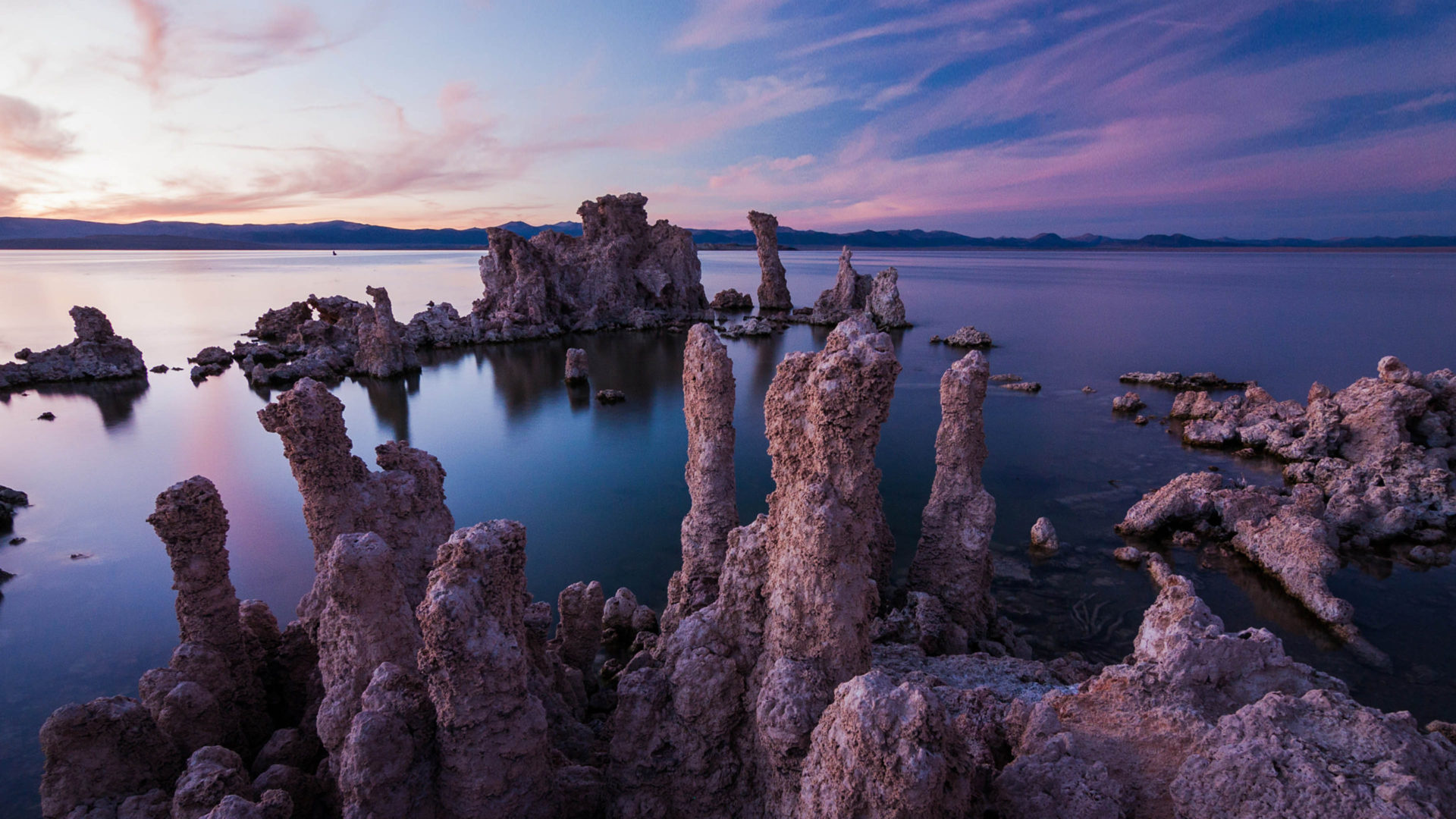 Mono Lake, Mono County, California, 1920x1080 Full HD Desktop