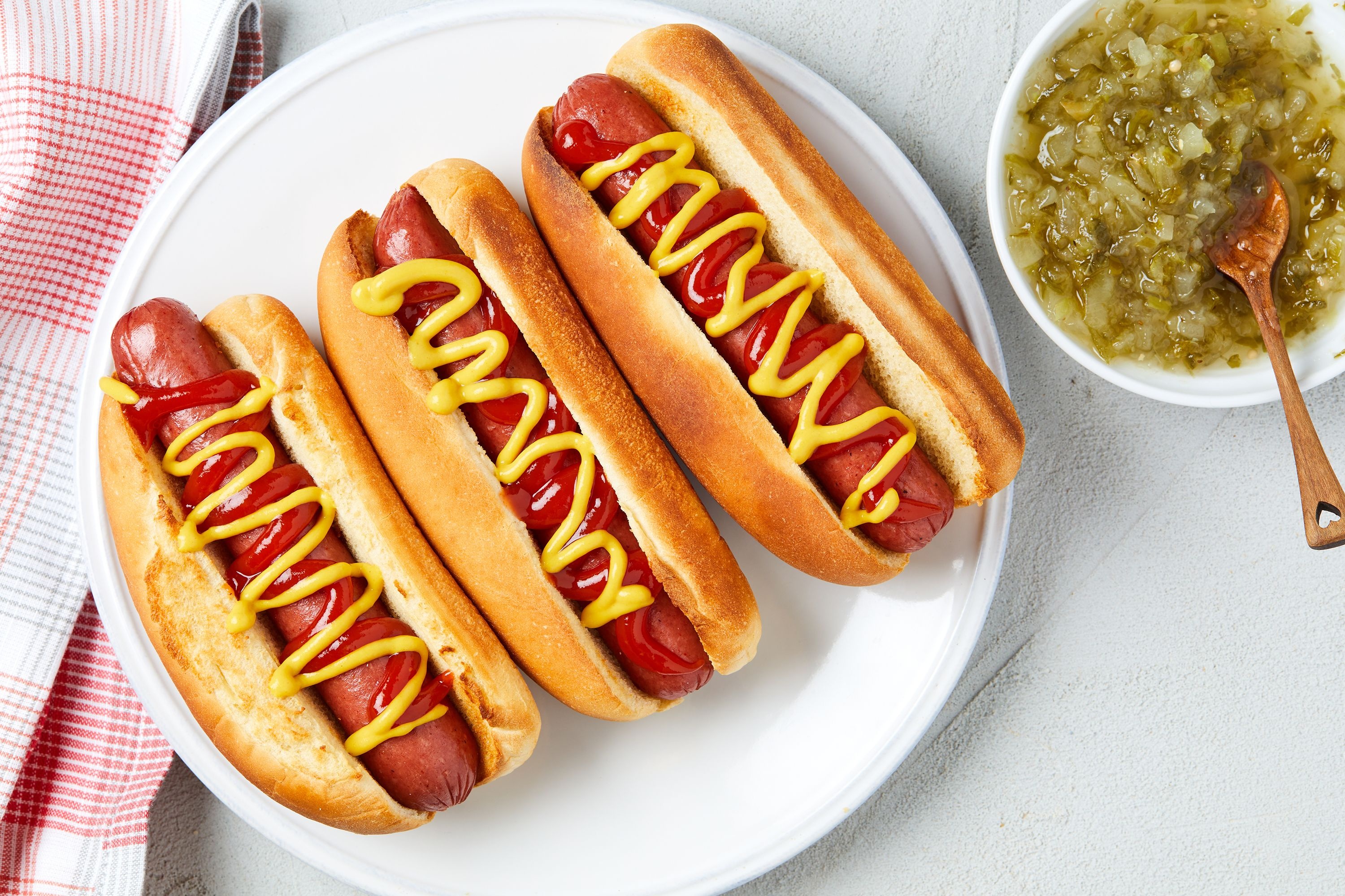 Air fryer hot dogs, Crispy texture, Homemade recipe, Time-saving, 3000x2000 HD Desktop