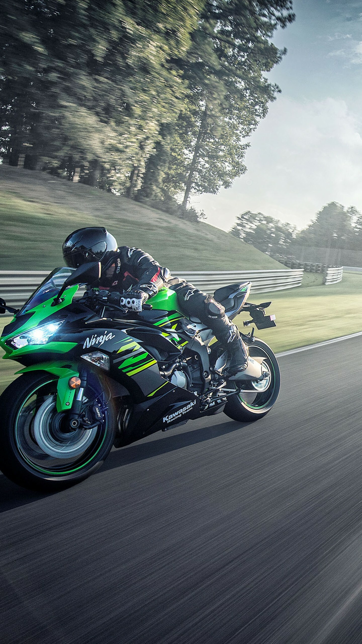 Kawasaki Ninja ZX, Stunning design, 2019 model, Cars & Bikes, 1440x2560 HD Phone