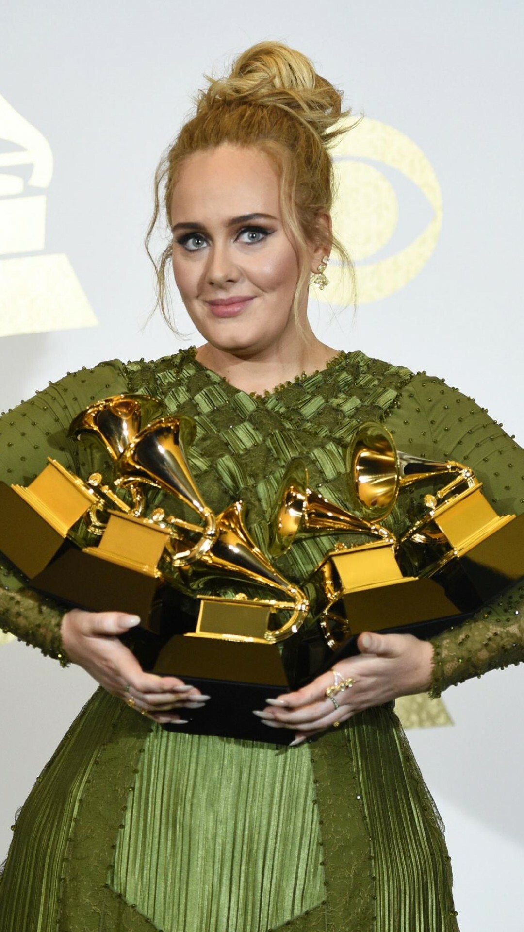 Grammys 2017, Adele Wallpaper, 1080x1920 Full HD Phone