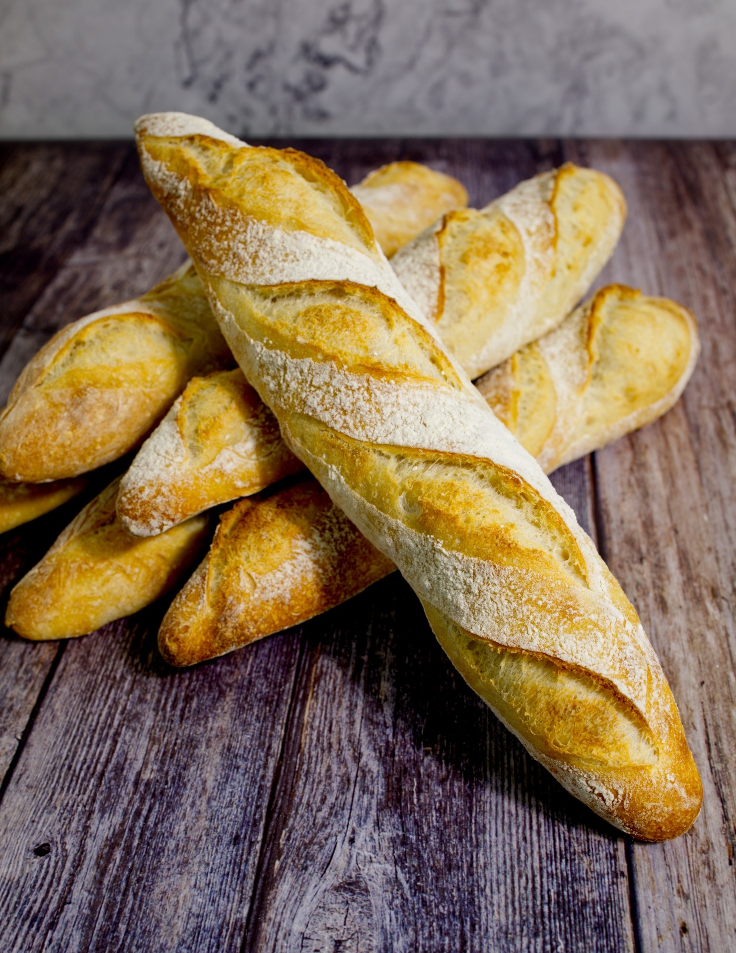 Authentic baguette, Sourdough goodness, Homemade baking, Traditional French, 1490x1920 HD Phone