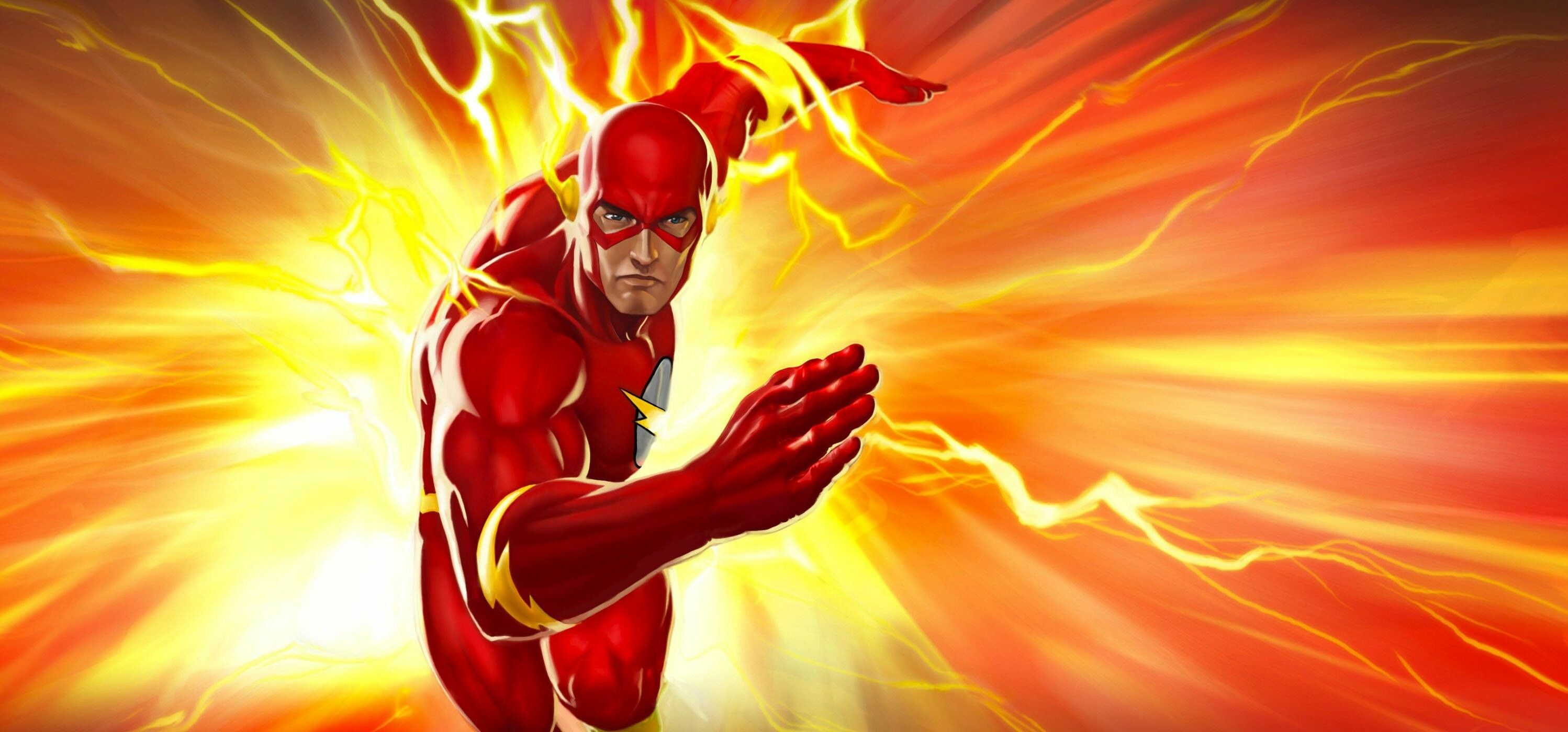 DC Flash, Wallpapers, Top rated, Backgrounds, 3000x1400 Dual Screen Desktop