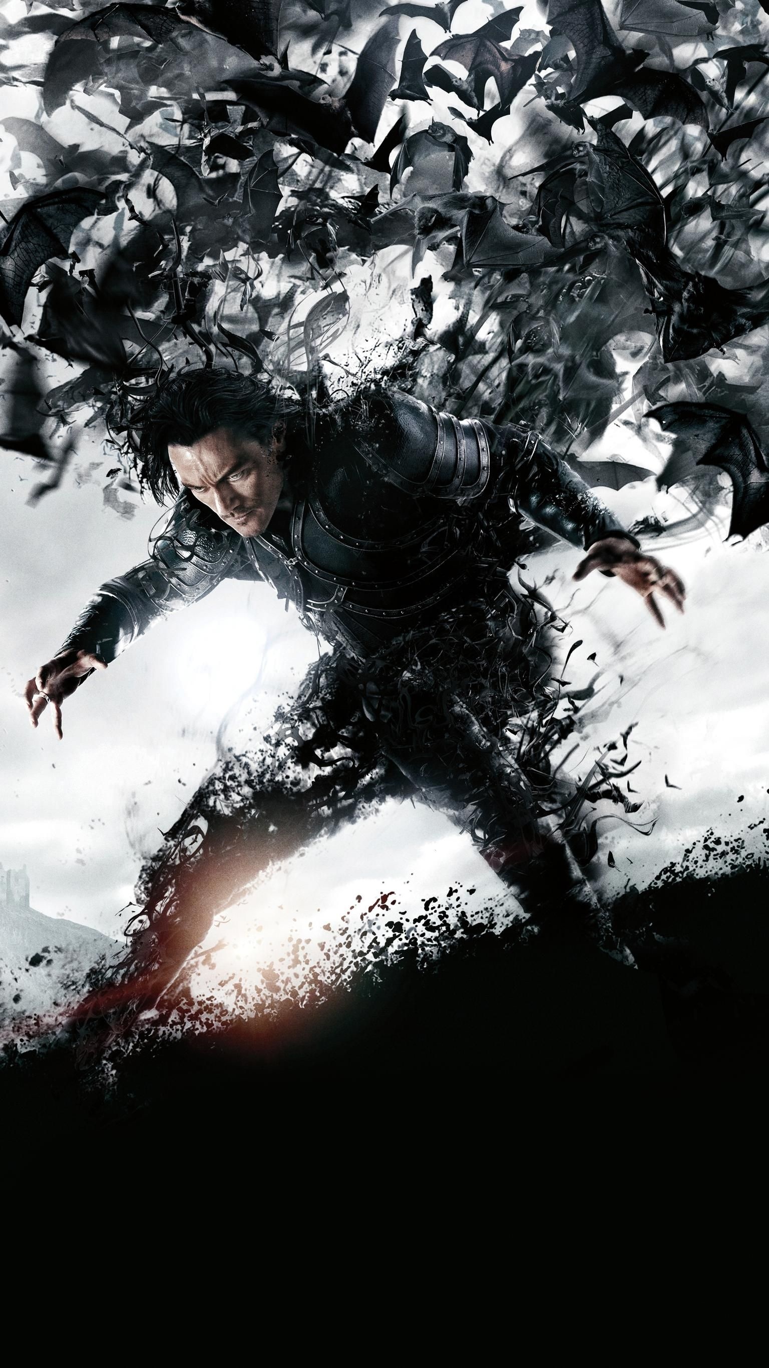 Dracula Untold wallpapers, Captivating visuals, Immersive action, Luke Evans as Dracula, 1540x2740 HD Phone