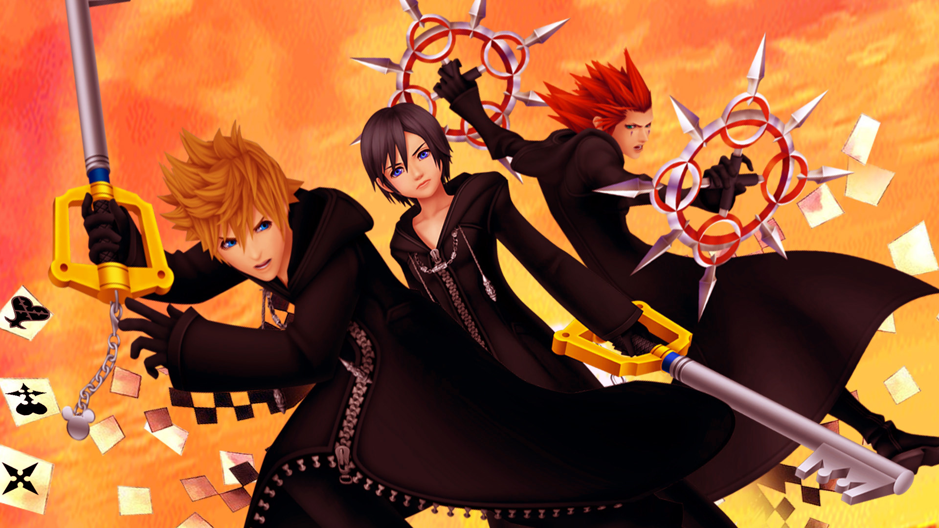 Kingdom Hearts 358/2 Days, Gaming wallpapers, Kingdom Hearts series, 1920x1080 Full HD Desktop