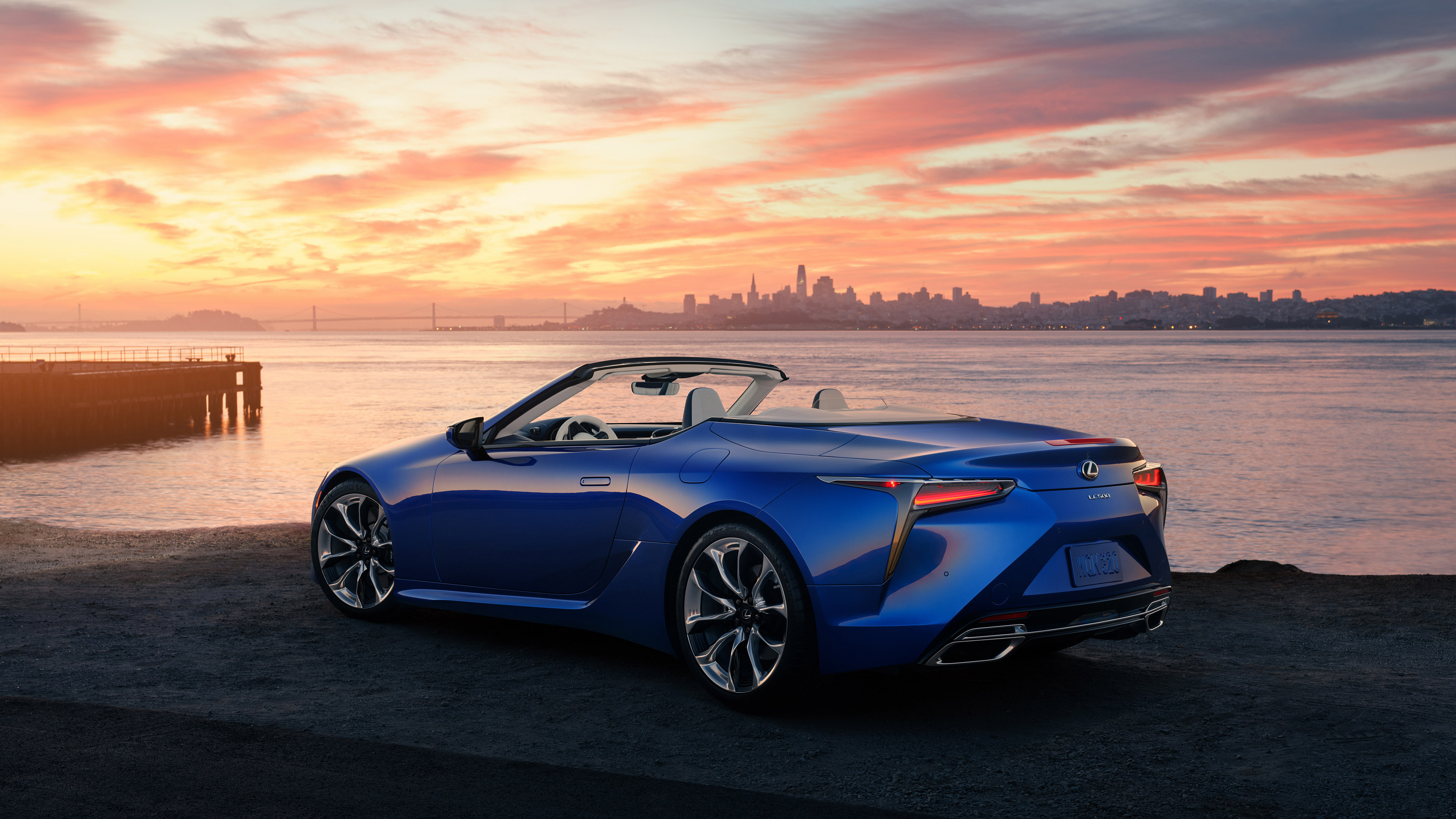 LC 500 Convertible, Lexus LC Wallpaper, 3840x2160 4K Desktop