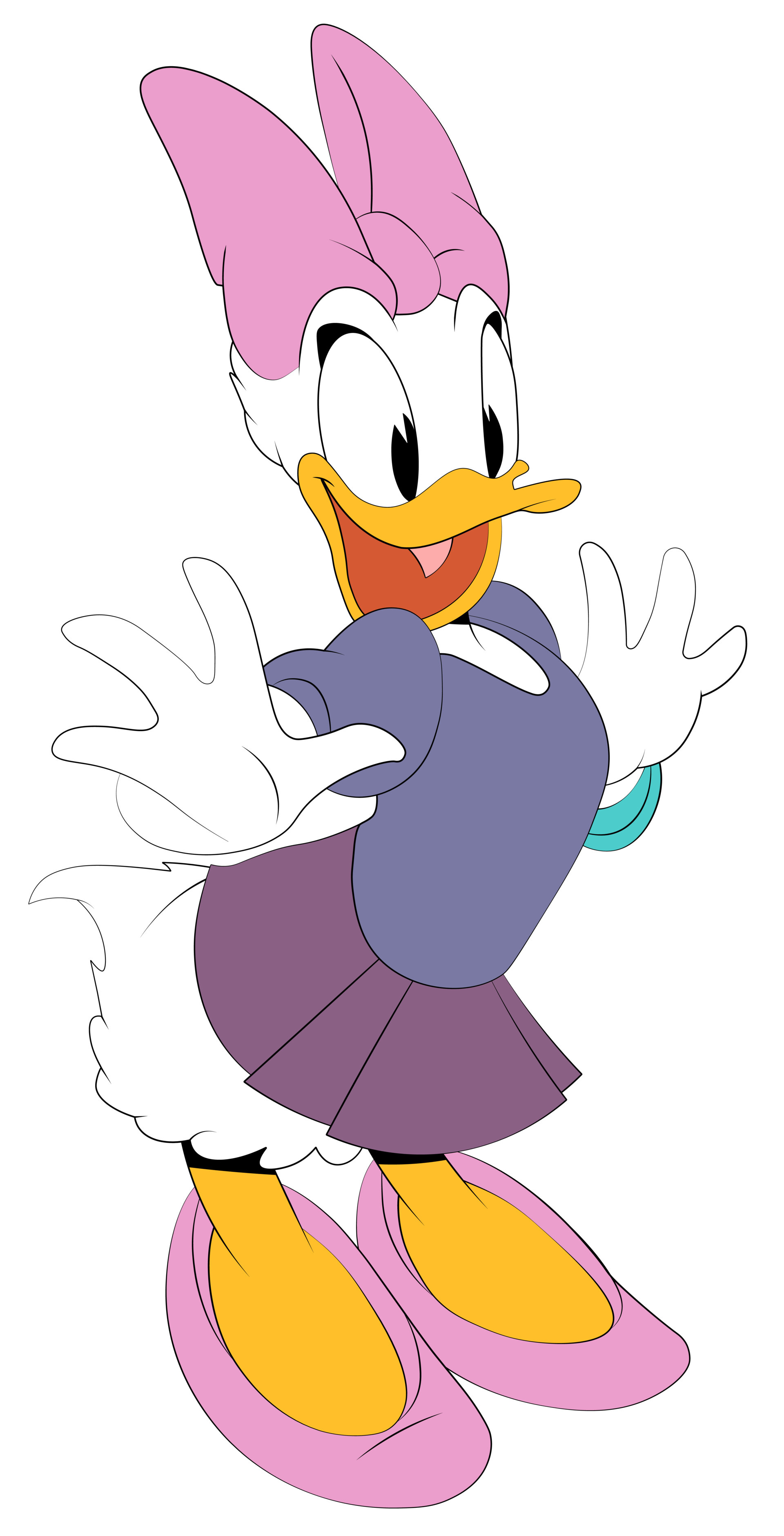 ArtStation, Daisy Duck, Quack Pack, 1920x3770 HD Phone