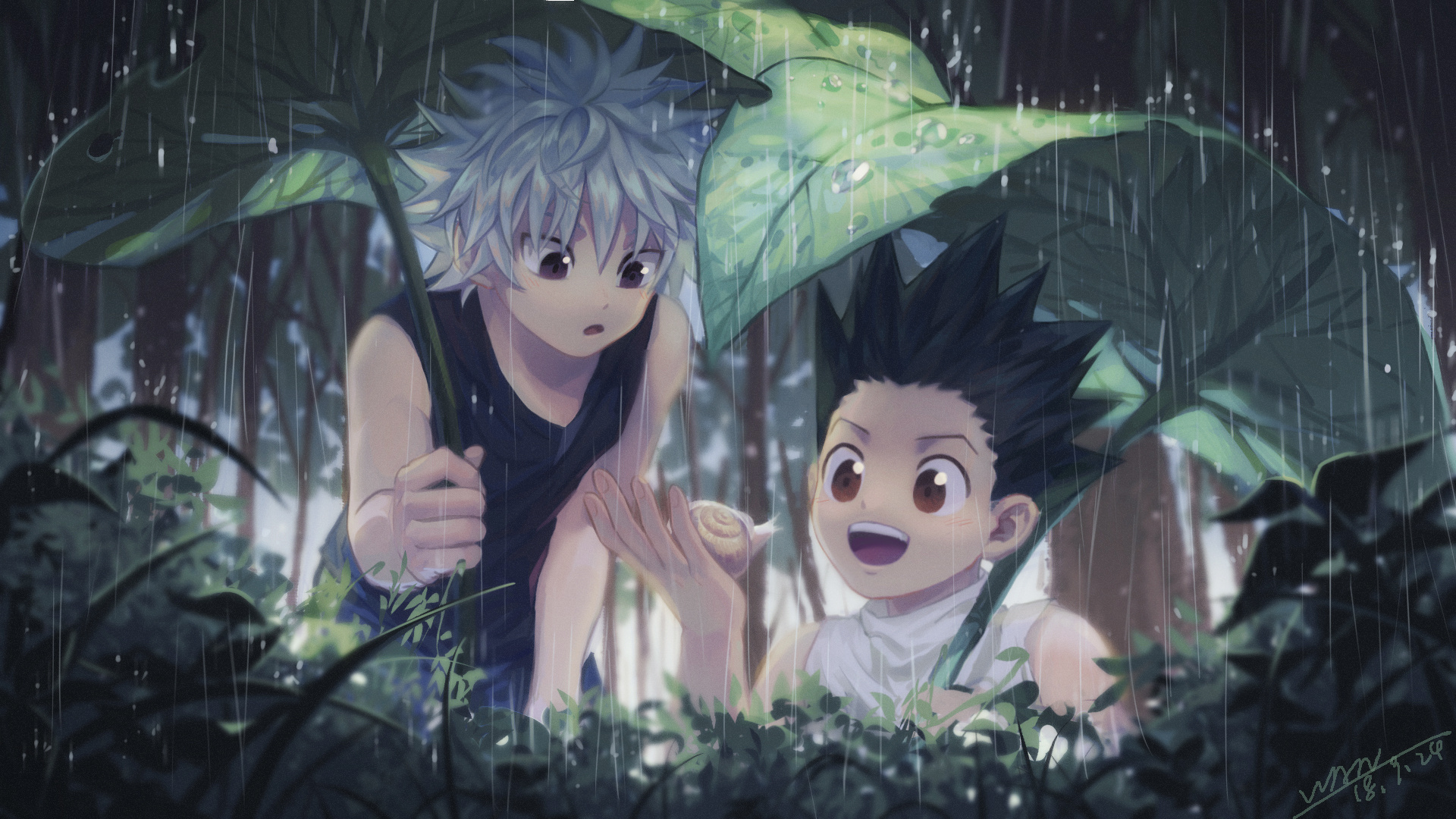 Gon and Killua, HD wallpaper, Background image, 1920x1080 Full HD Desktop