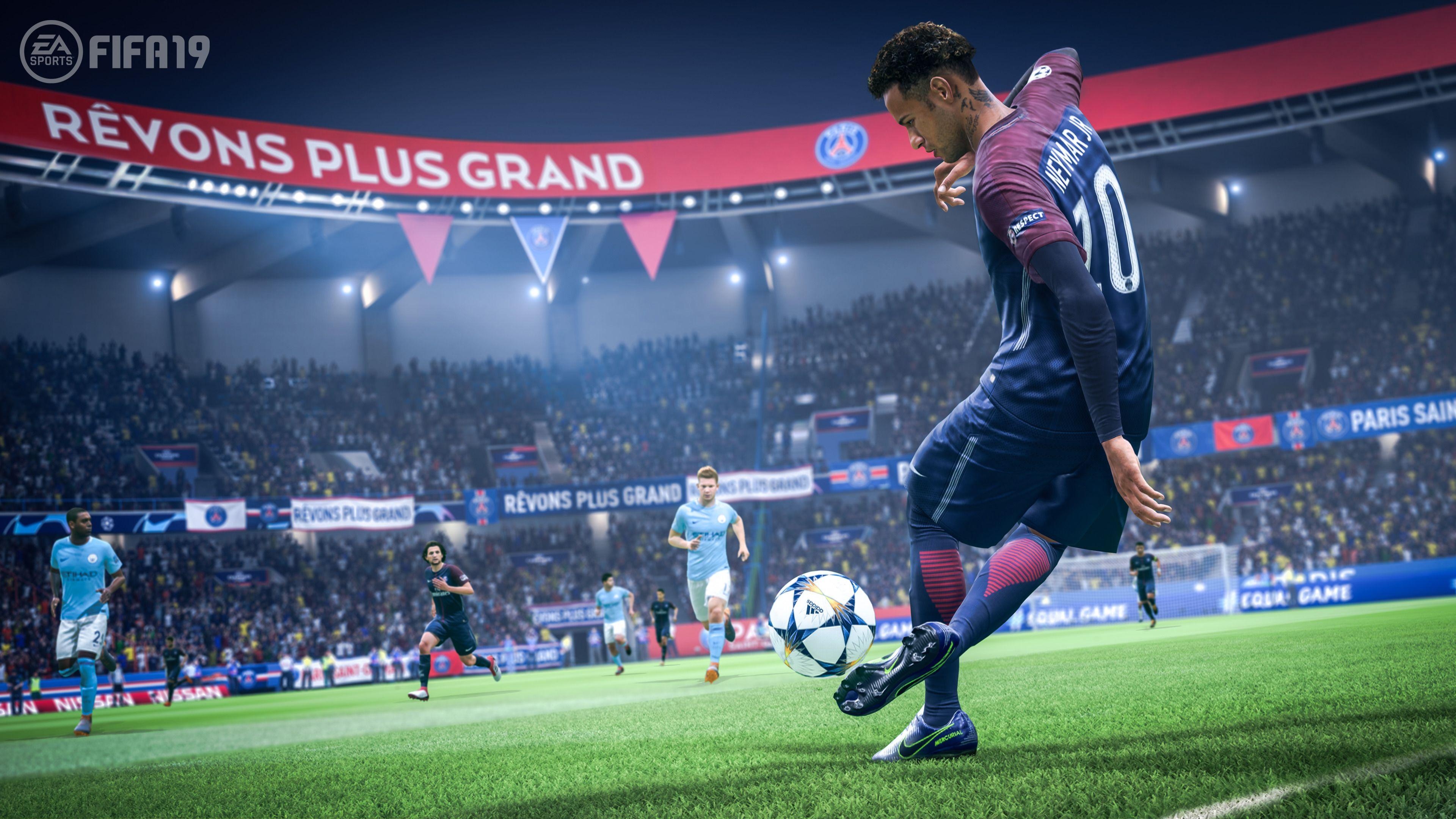 FIFA 19, Sports Games Wallpaper, 3840x2160 4K Desktop