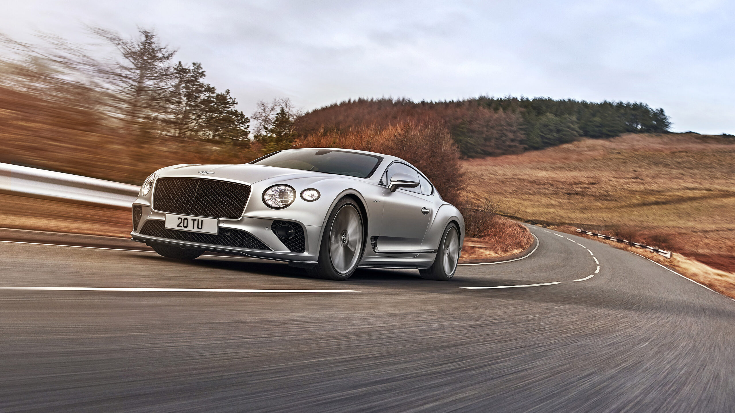 2022 Model, Bentley Continental GT Wallpaper, 2560x1440 HD Desktop