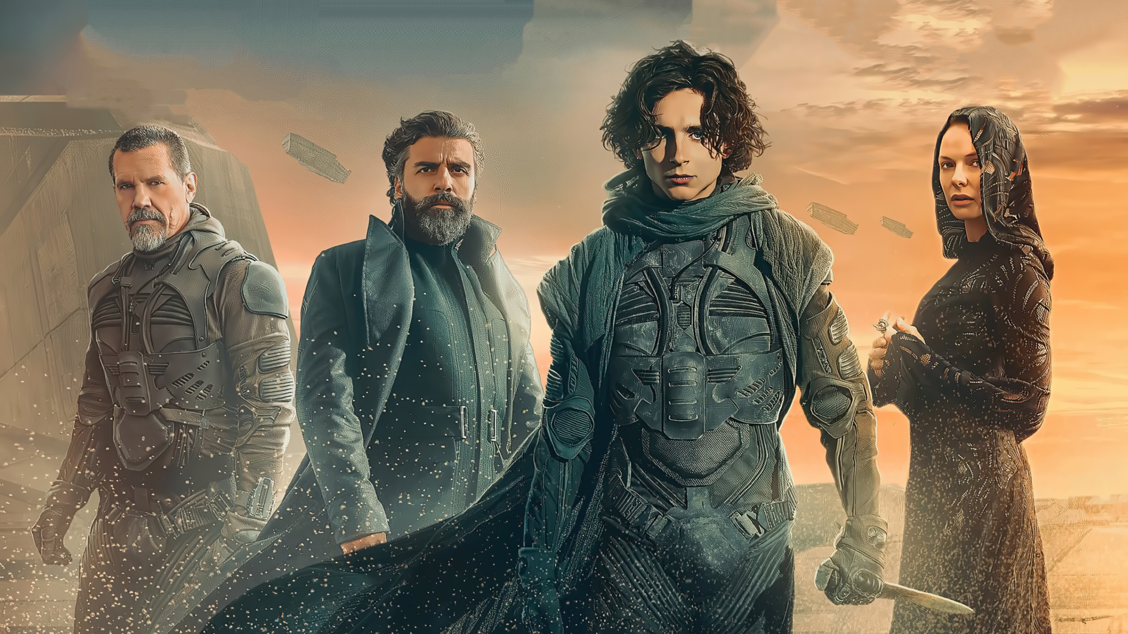 Timothee Chalamet Oscar Isaac, HD wallpaper, Dynamic duo, 3650x2050 HD Desktop
