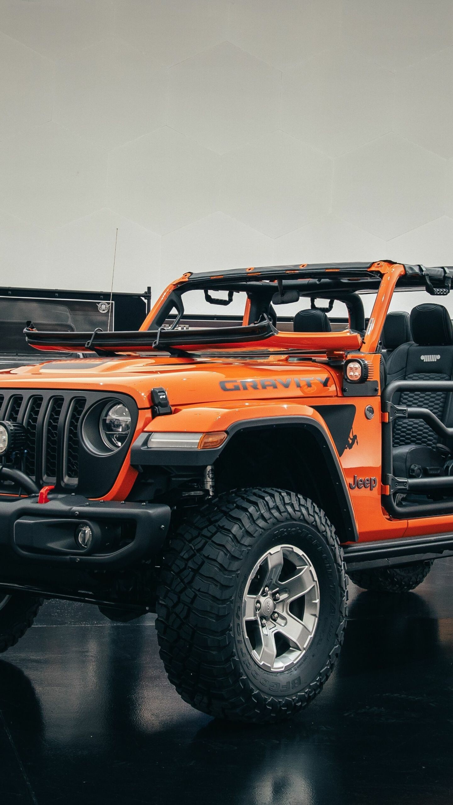Gladiator Gravity, Jeep Wallpaper, 1440x2560 HD Phone