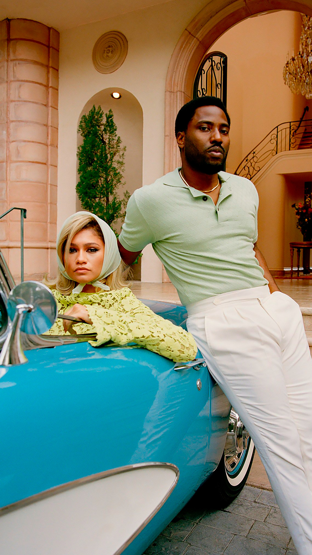John David Washington, Christopher Thompson, Posted wallpapers, 1080x1920 Full HD Phone