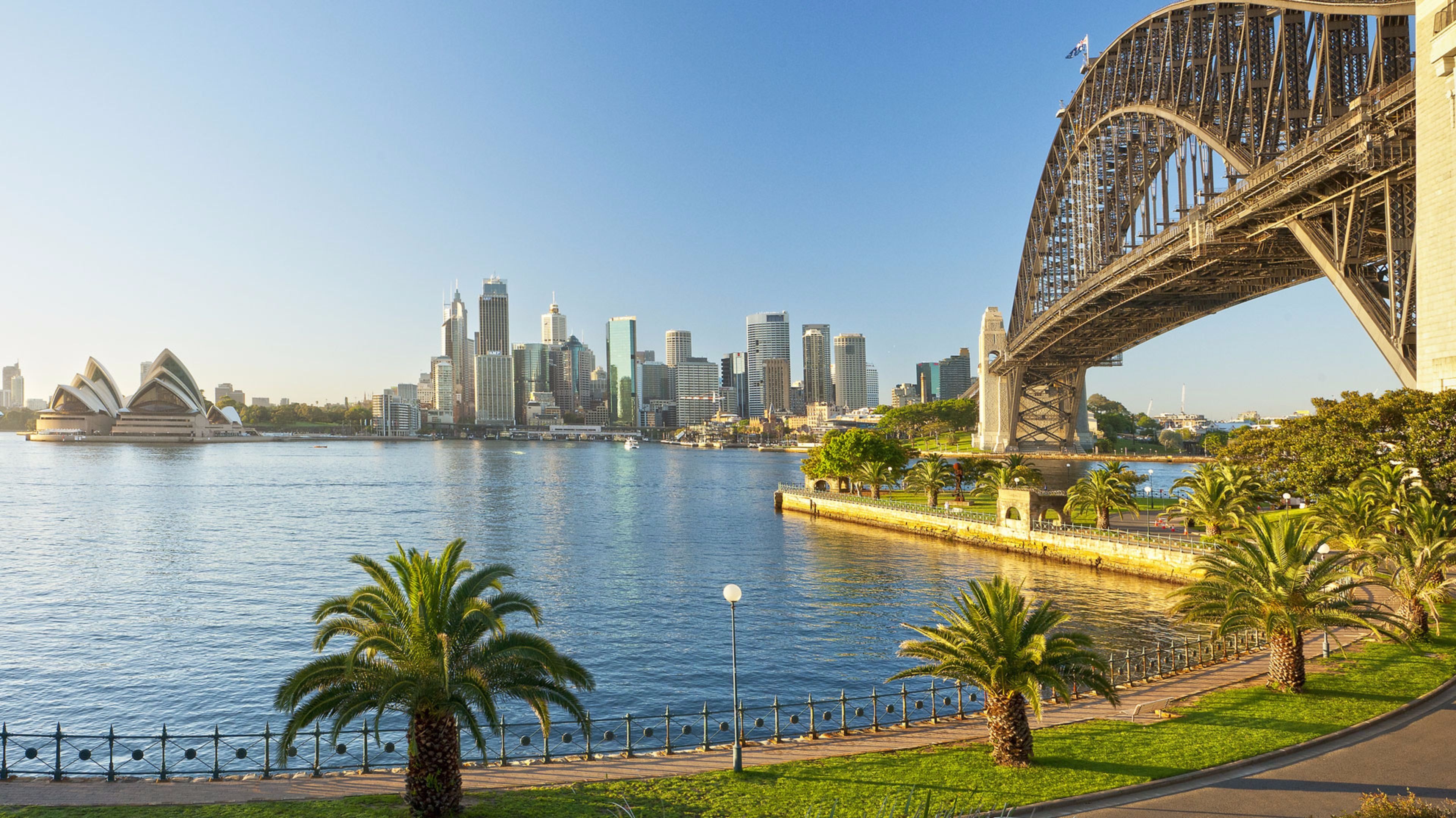 Port Jackson, Sydney Harbor Bridge Wallpaper, 3840x2160 4K Desktop