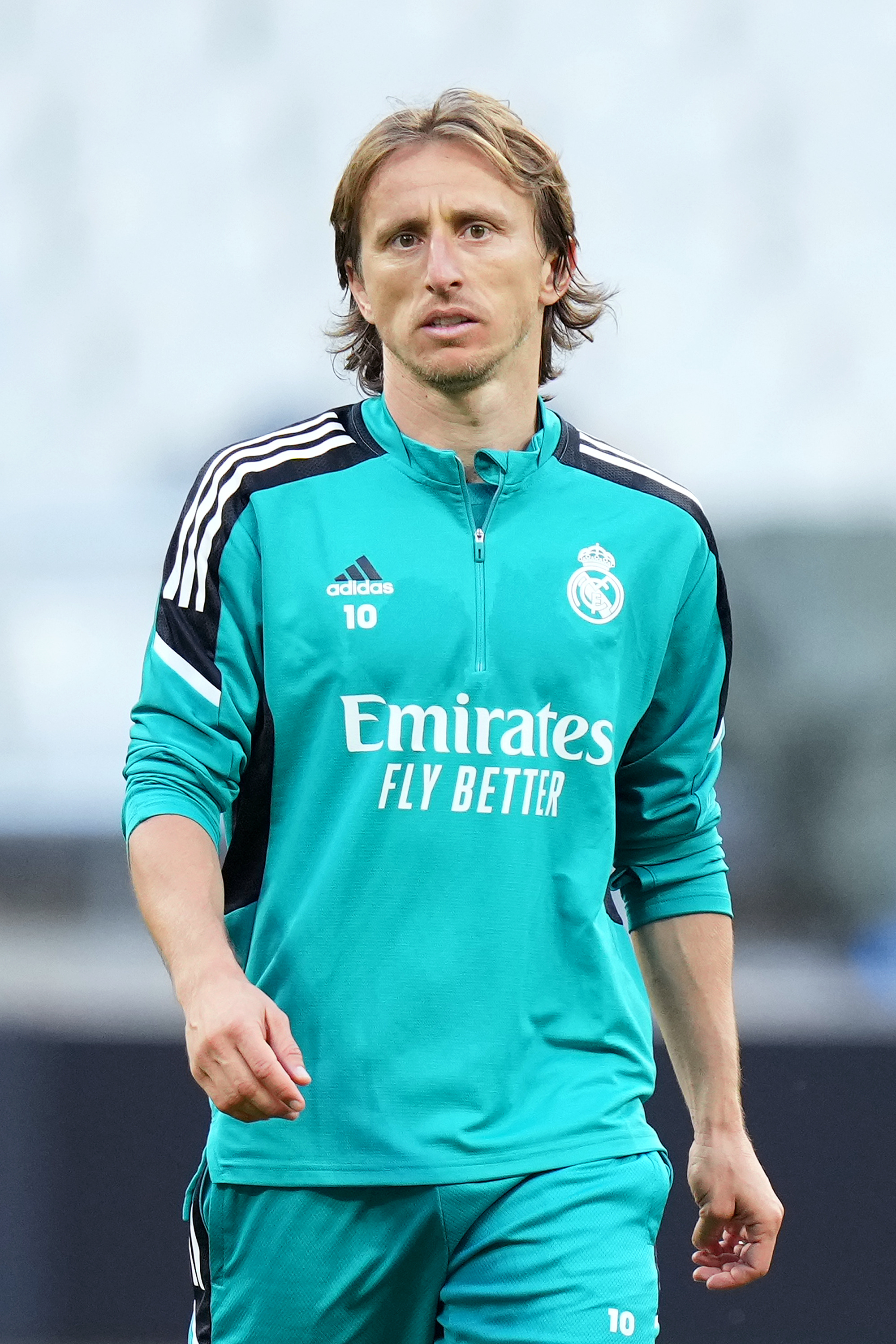 Luka Modric, Real Madrid training kit, Teal athletic sweatshirt, HD Phone wallpaper