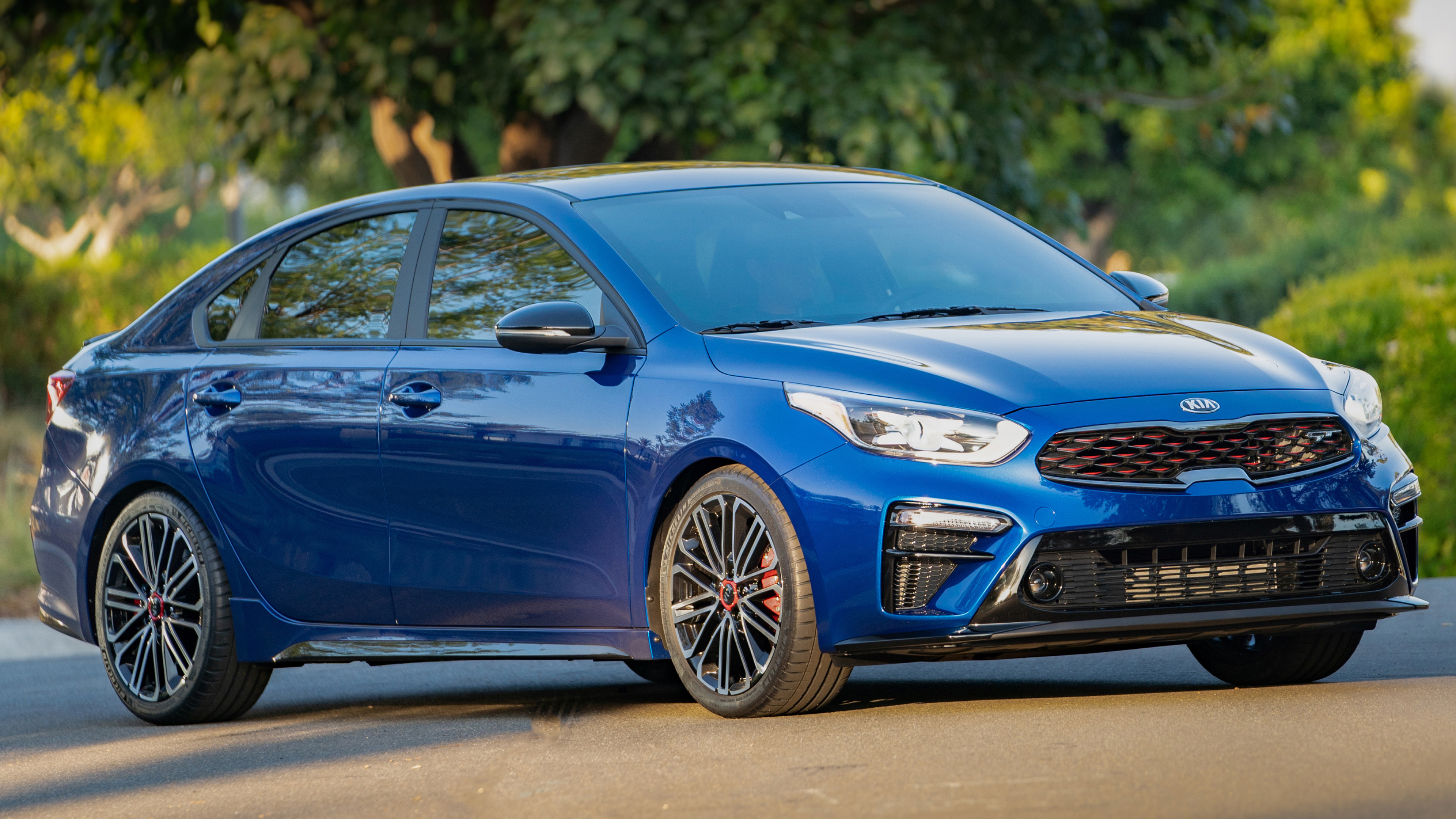 Kia Forte GT, Sporty and aggressive, Performance-driven, Dynamic handling, 3840x2160 4K Desktop