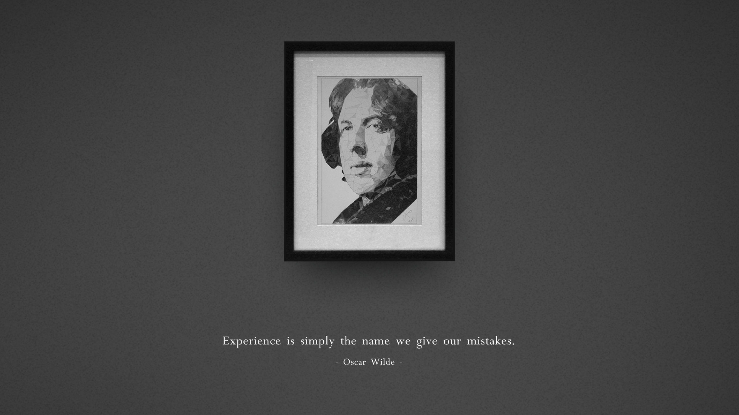 Oscar Wilde, HD wallpapers, Cool aesthetics, Stylish inspiration, 2560x1440 HD Desktop