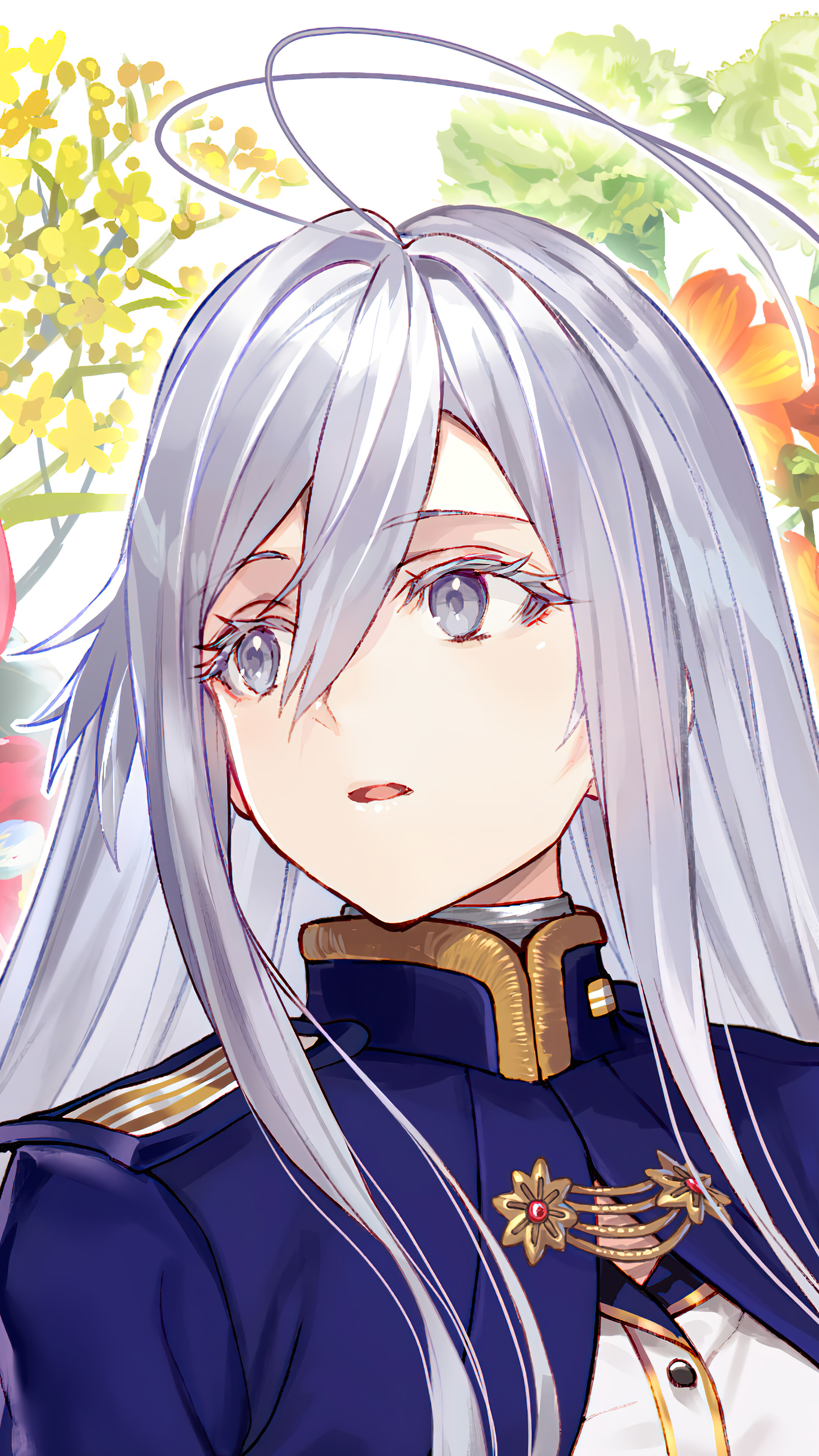 Eighty Six Lena anime wallpaper, HD quality, Striking visuals, Engaging atmosphere, 2160x3840 4K Phone