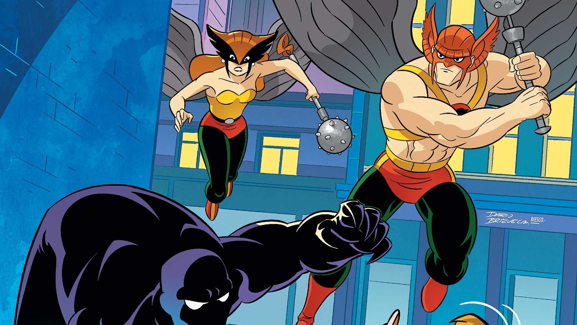 Justice League Unlimited, Hawkman Wallpaper, 1920x1080 Full HD Desktop