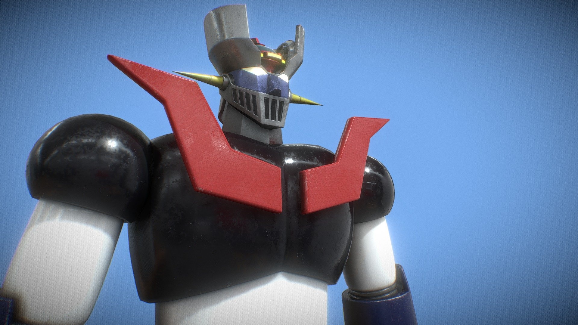 Mazinger Z, Gaming character, ArtStation, Graphic art, 1920x1080 Full HD Desktop