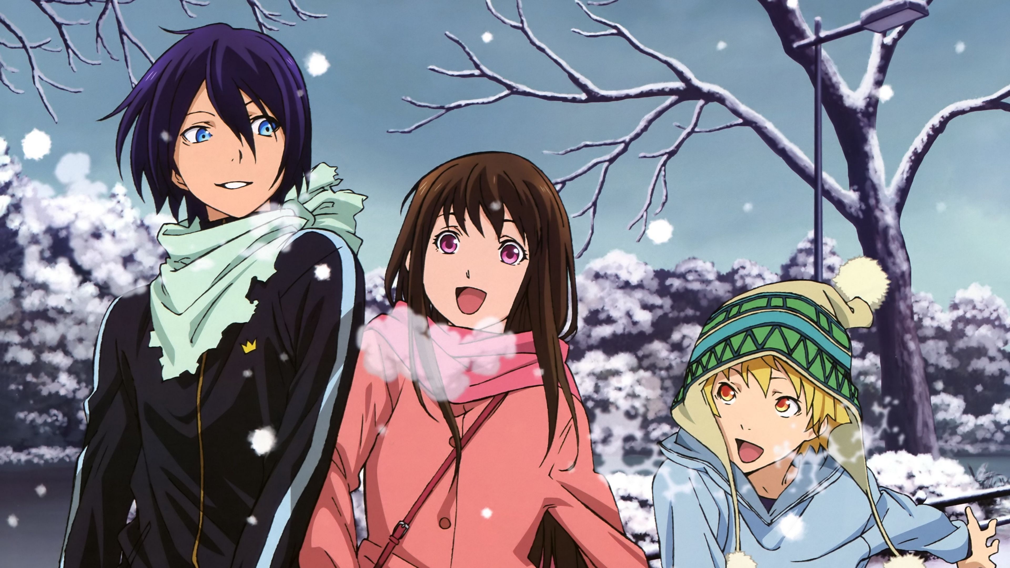 Noragami, Yato Yukine, Iki Hiyori, Anime, 3840x2160 4K Desktop