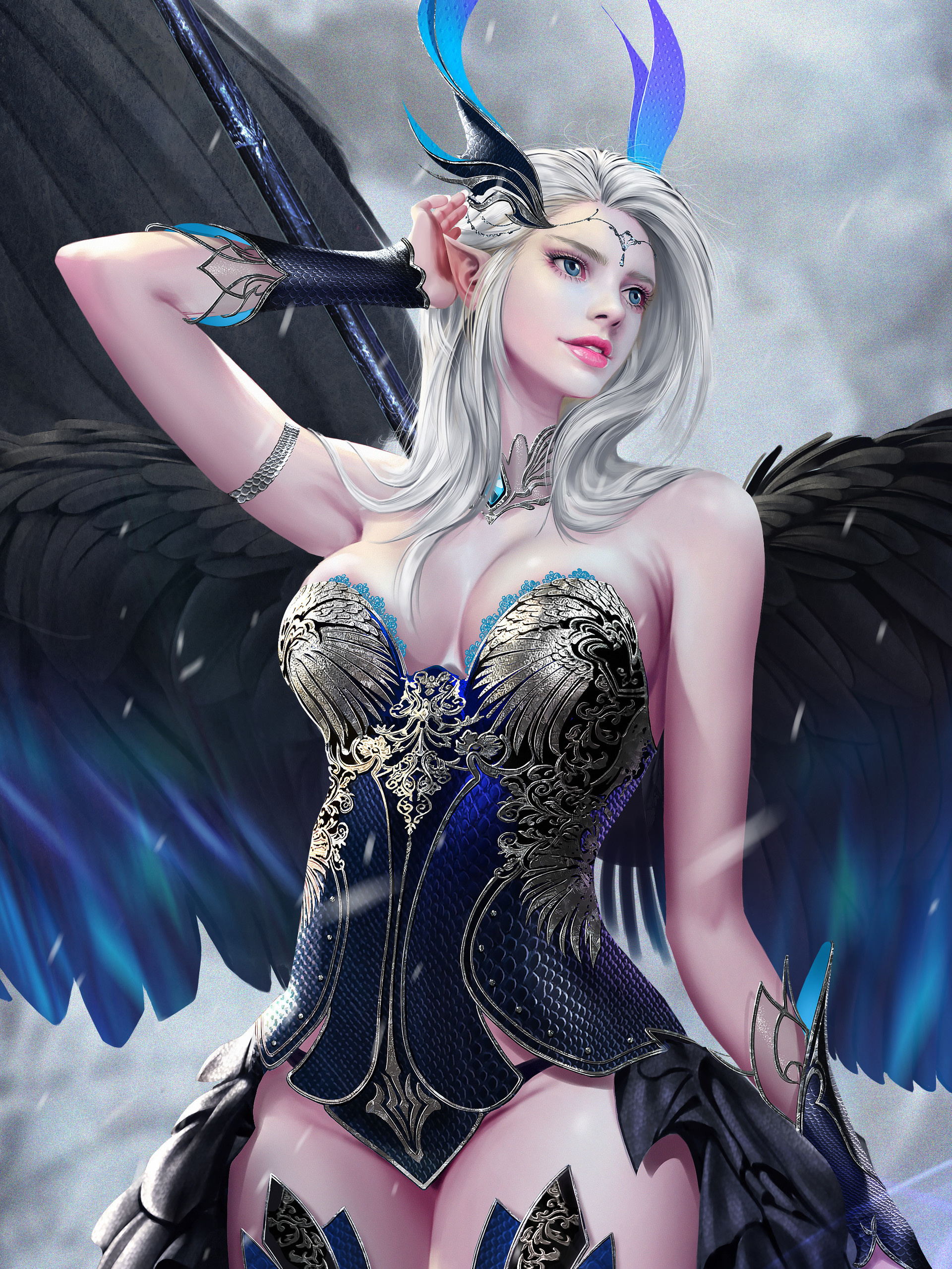 League of Angels (Gaming), Tae Seob Sin Mangaka, League of Angels game, Original source, 1920x2560 HD Phone