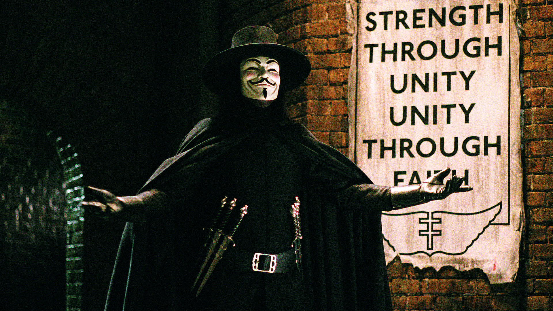 V for Vendetta, Background, High resolution, Full HD PC, 1920x1080 Full HD Desktop