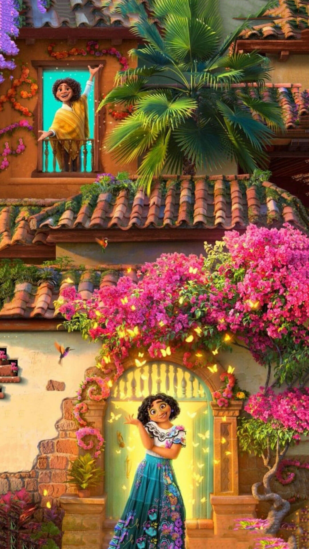 Encanto animation, Vibrant colors, Heartwarming story, Magical adventure, 1080x1920 Full HD Phone