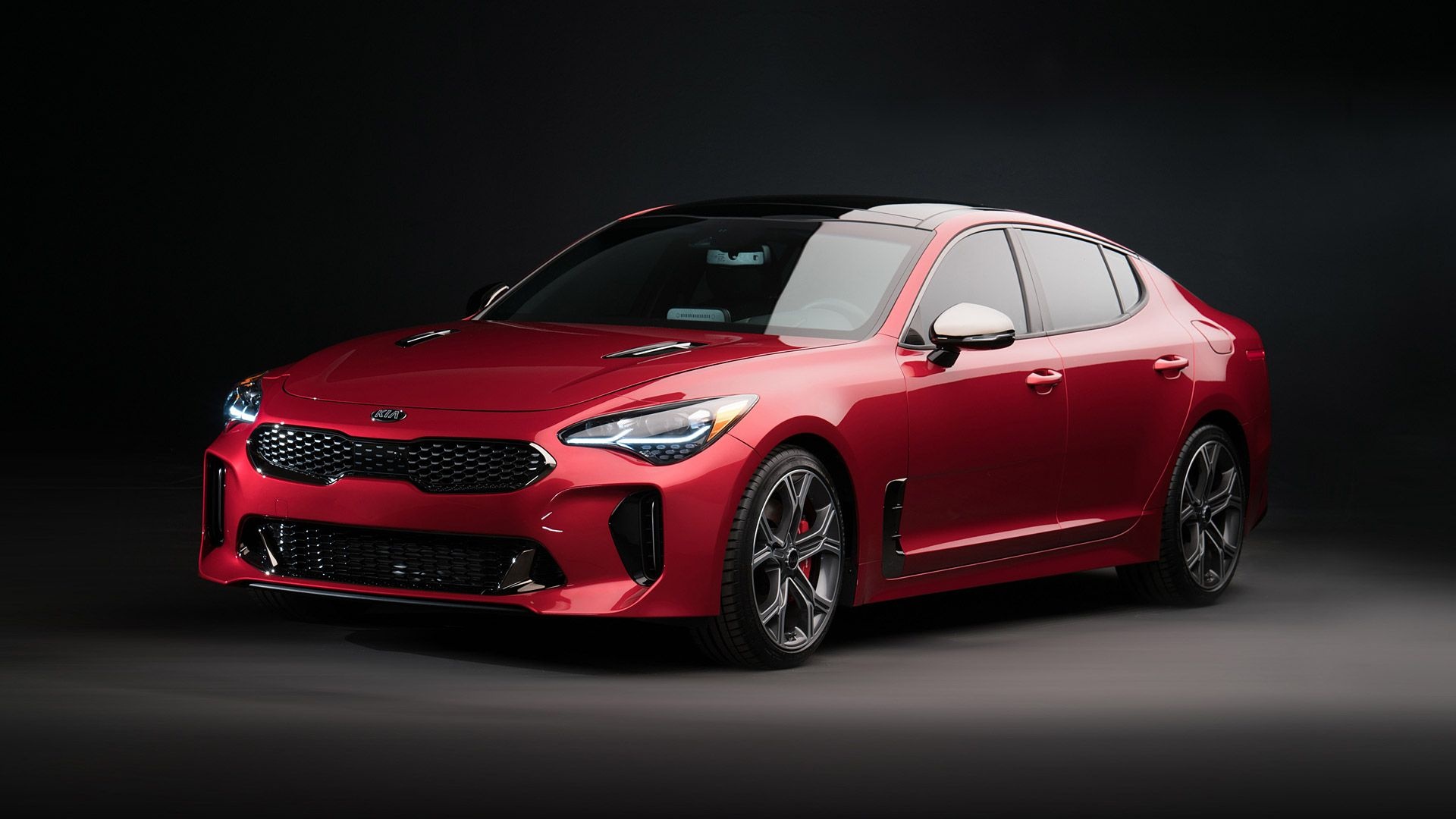 Kia Stinger, Bold and powerful, Striking design, Thrilling performance, 1920x1080 Full HD Desktop