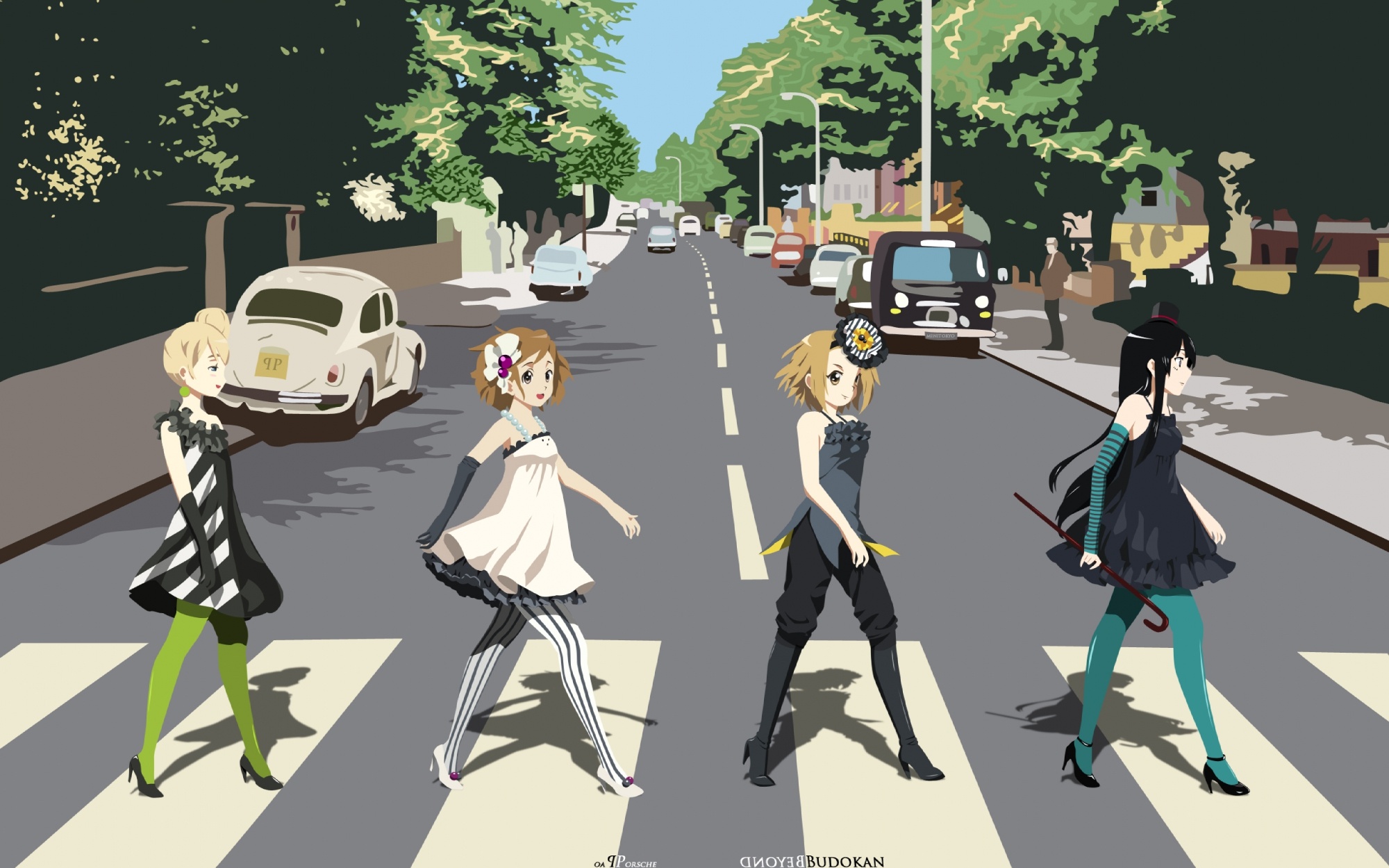 K-ON!, Abbey Road Wallpaper, 2000x1250 HD Desktop