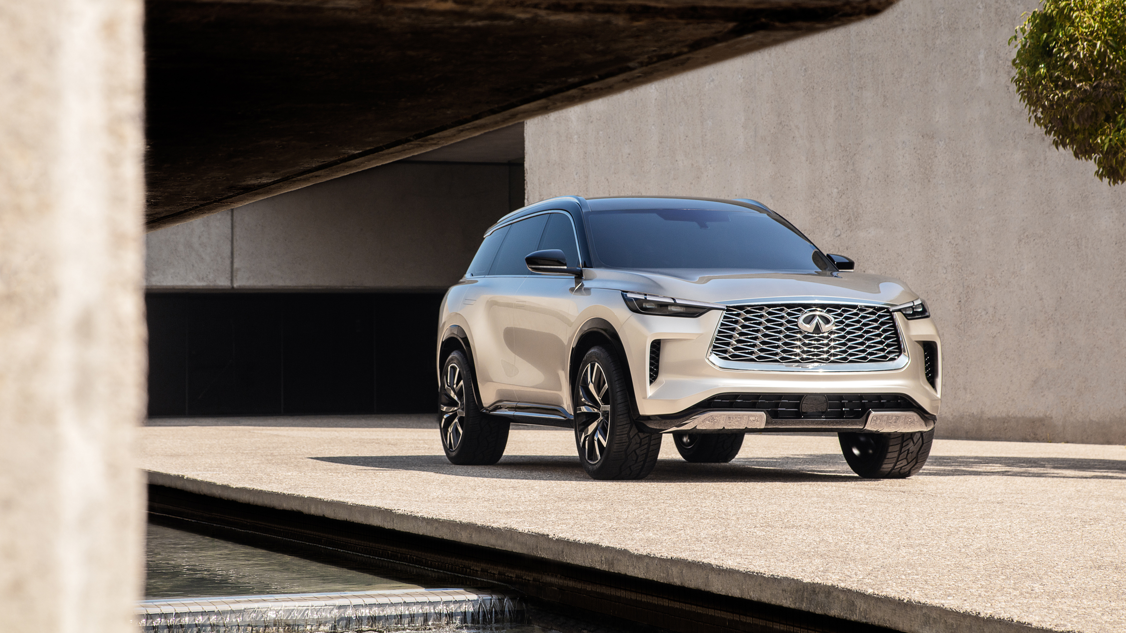 Infiniti QX60, Android tablet, Infiniti wallpaper, John Walker, 3840x2160 4K Desktop