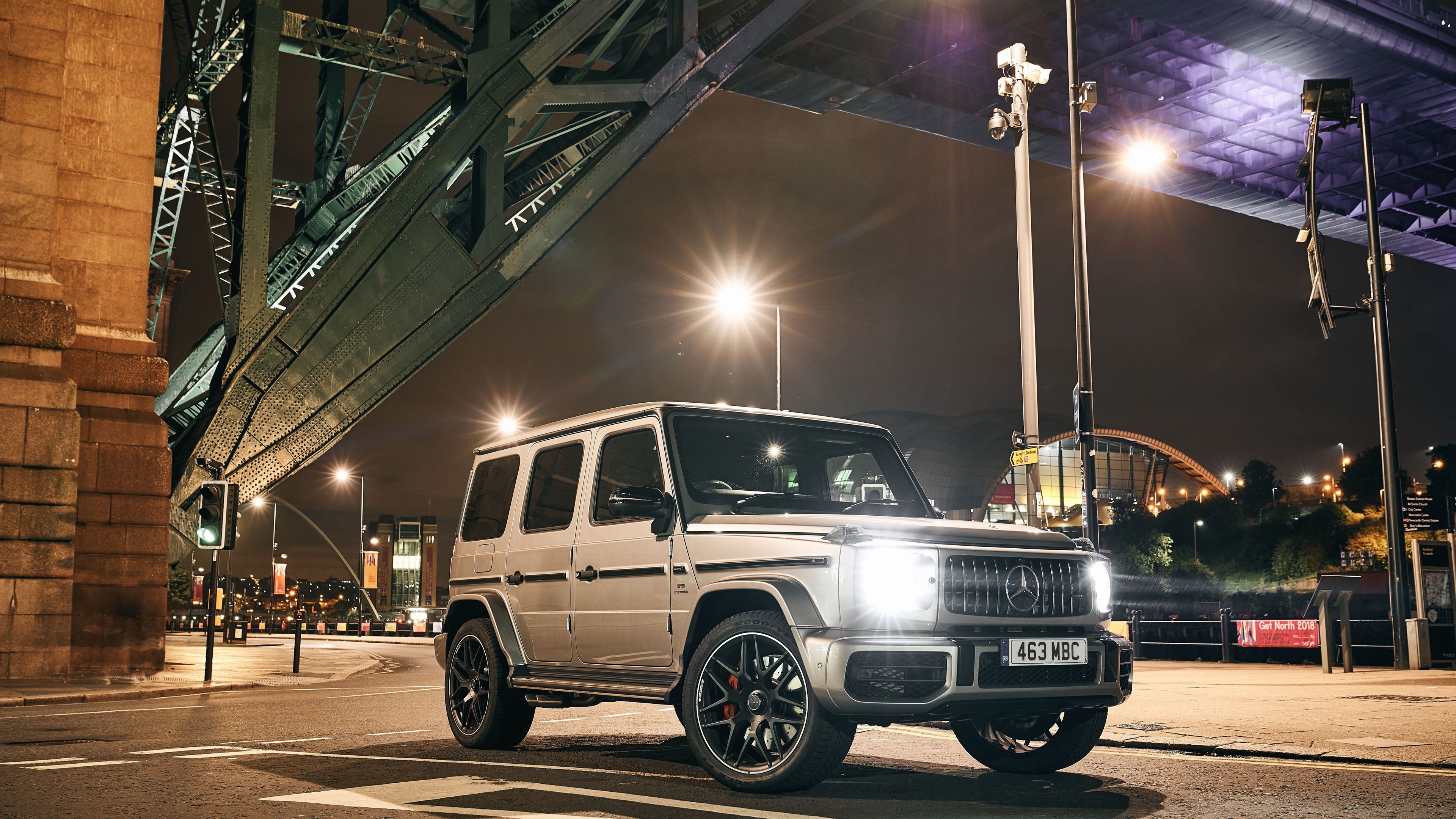 Mercedes-Benz G-Class, G 63 model, Luxury SUV, High-quality wallpapers, 3840x2160 4K Desktop