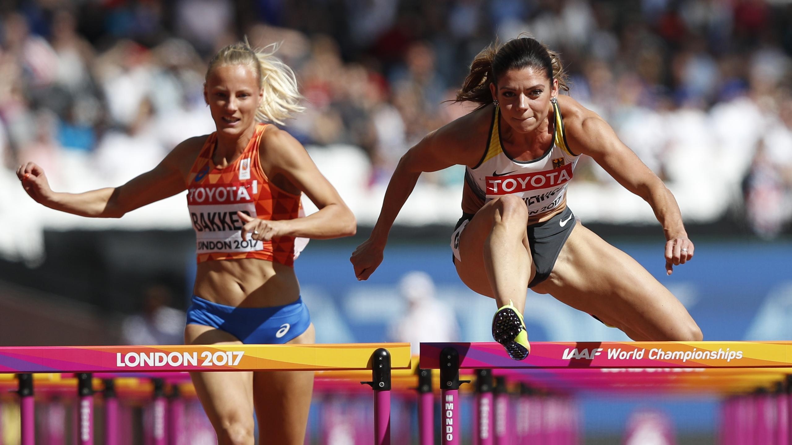 Pamela Dutkiewicz, Hurdler, World Championships, Eurosport, 2560x1440 HD Desktop