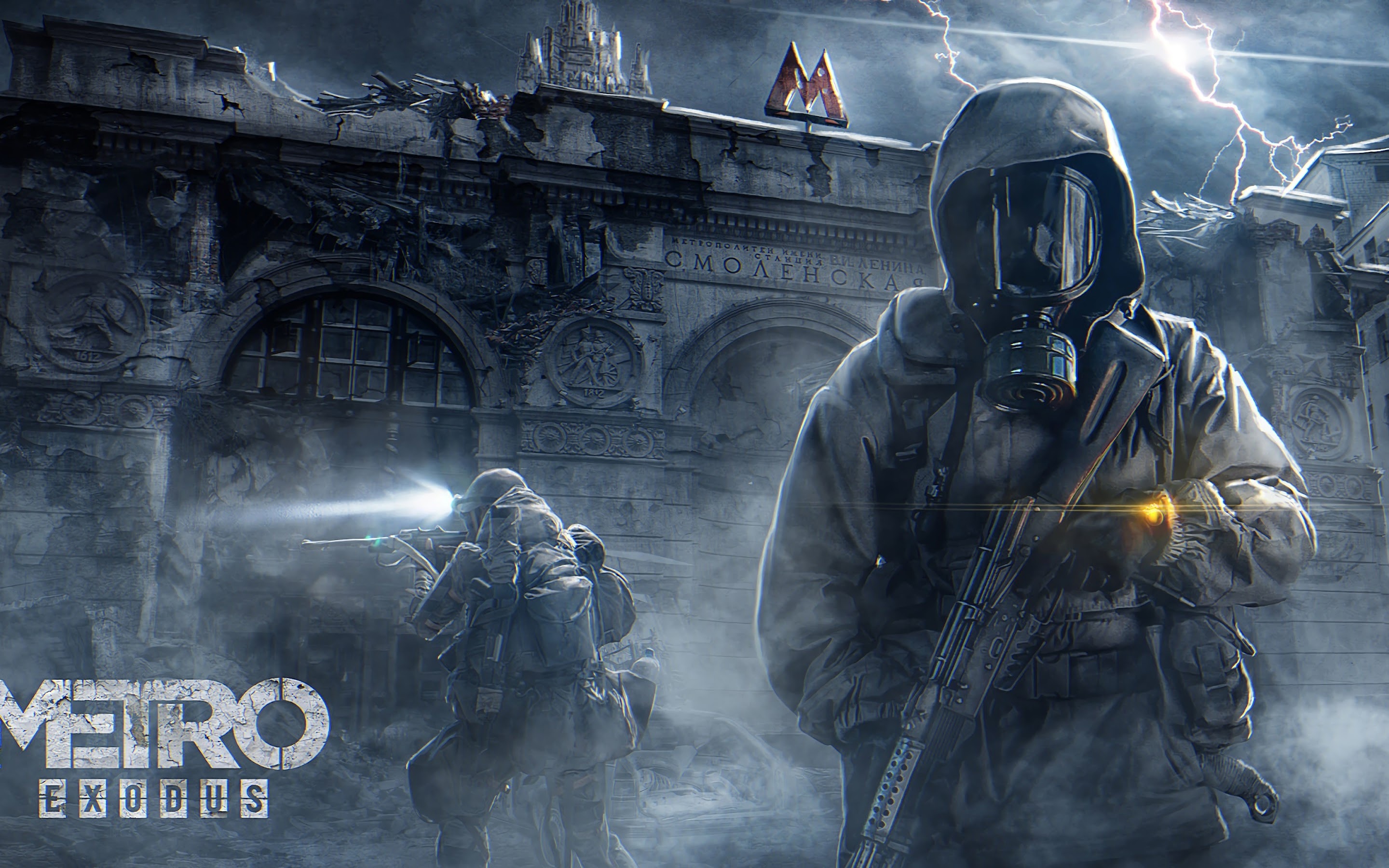 Artyom Alekseyevich Chyornyj, Metro Exodus Wallpaper, 2880x1800 HD Desktop