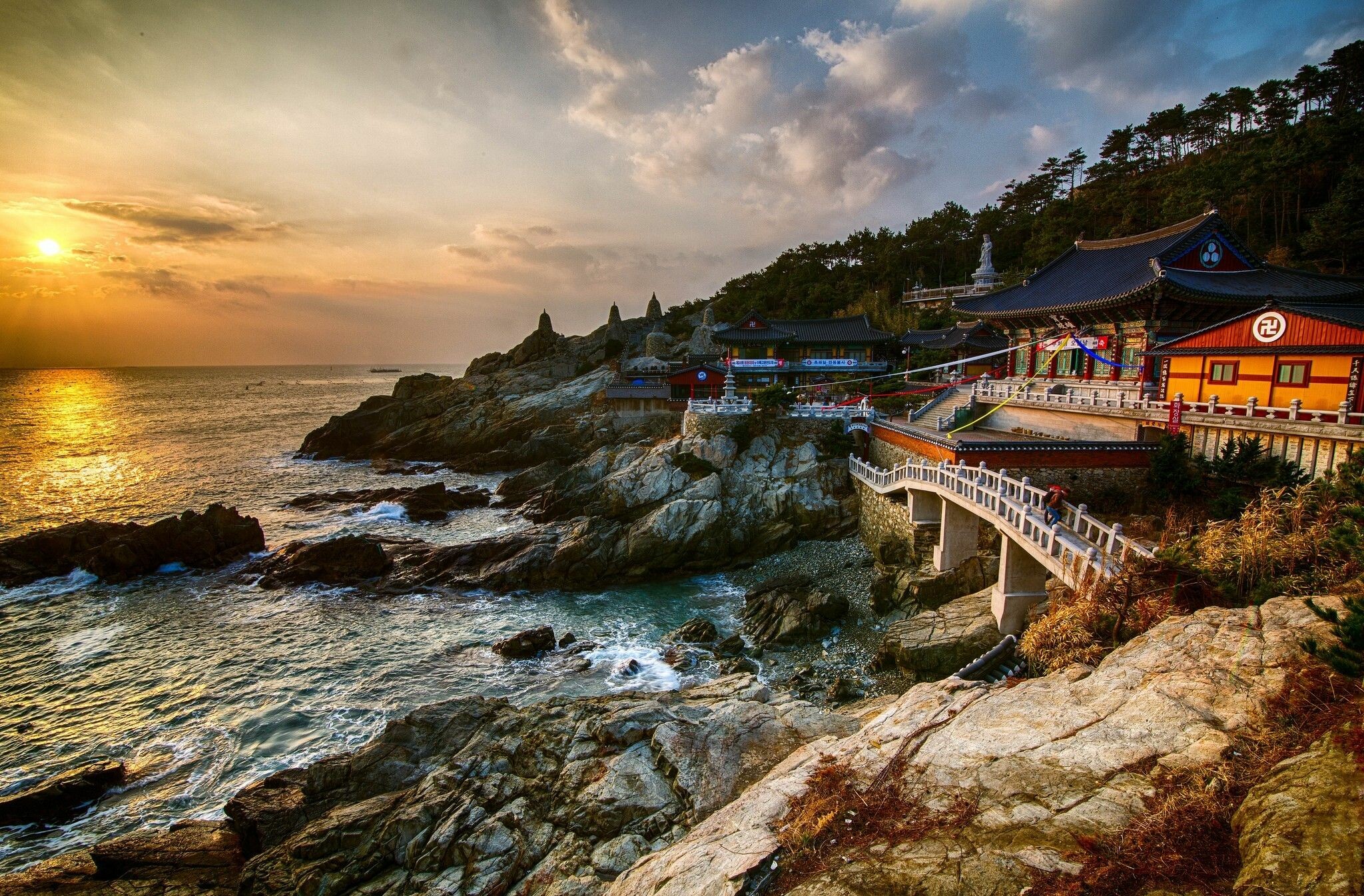 Haedong Yonggungsa Temple, Korea Wallpaper, 2050x1350 HD Desktop