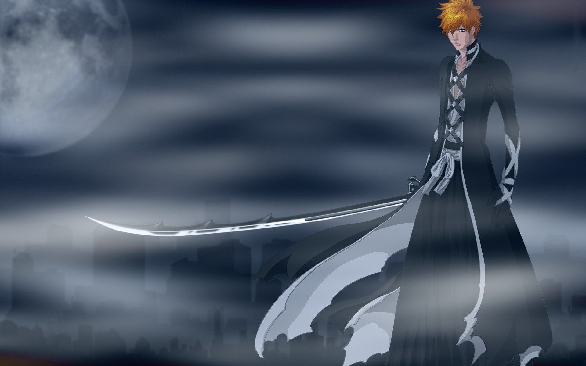 Bankai form, Ichigo Kurosaki Wallpaper, 1920x1200 HD Desktop