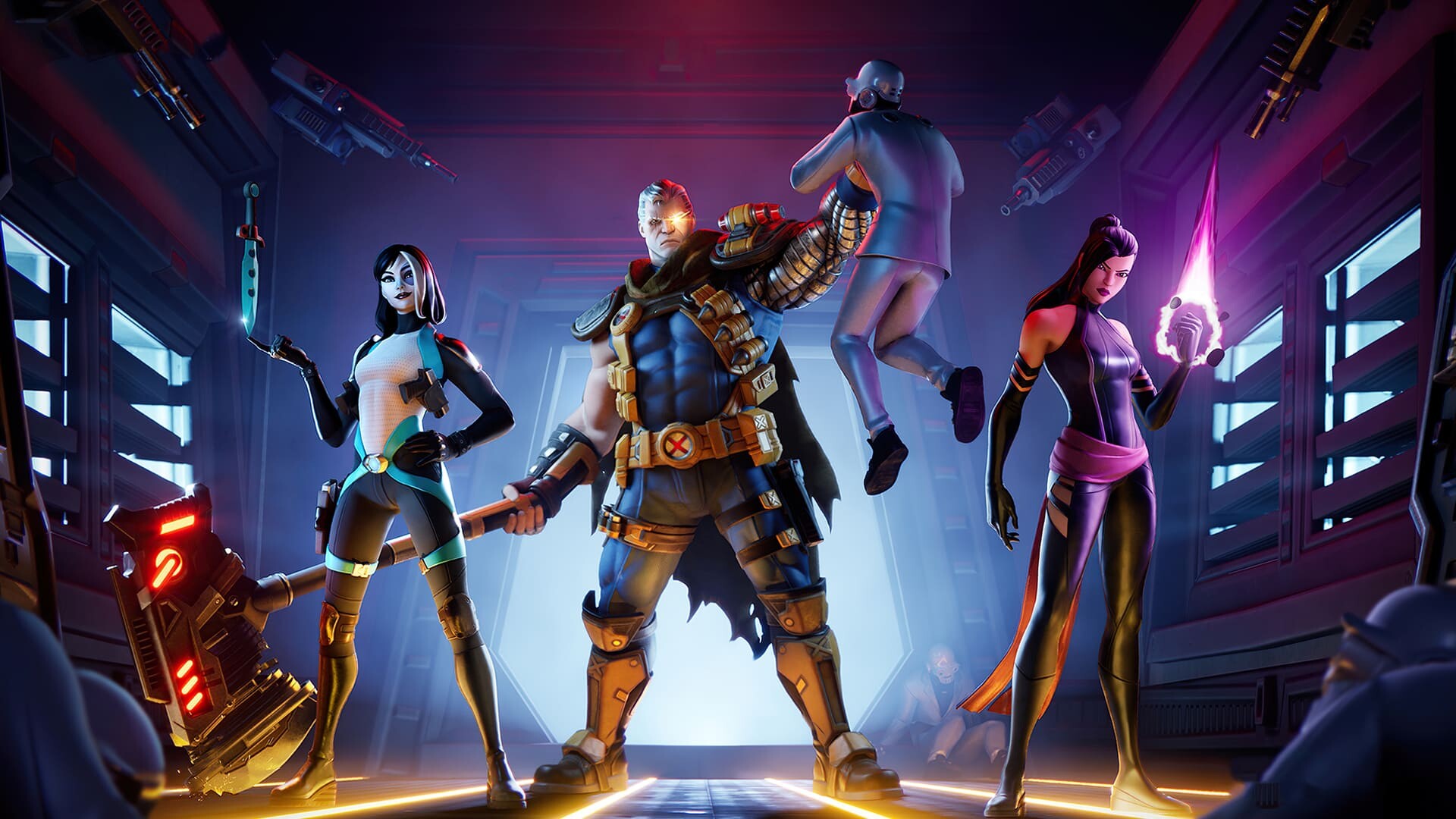 Fortnite Wallpaper for PC, Gaming setup inspiration, Customizable backgrounds, Epic style, 1920x1080 Full HD Desktop