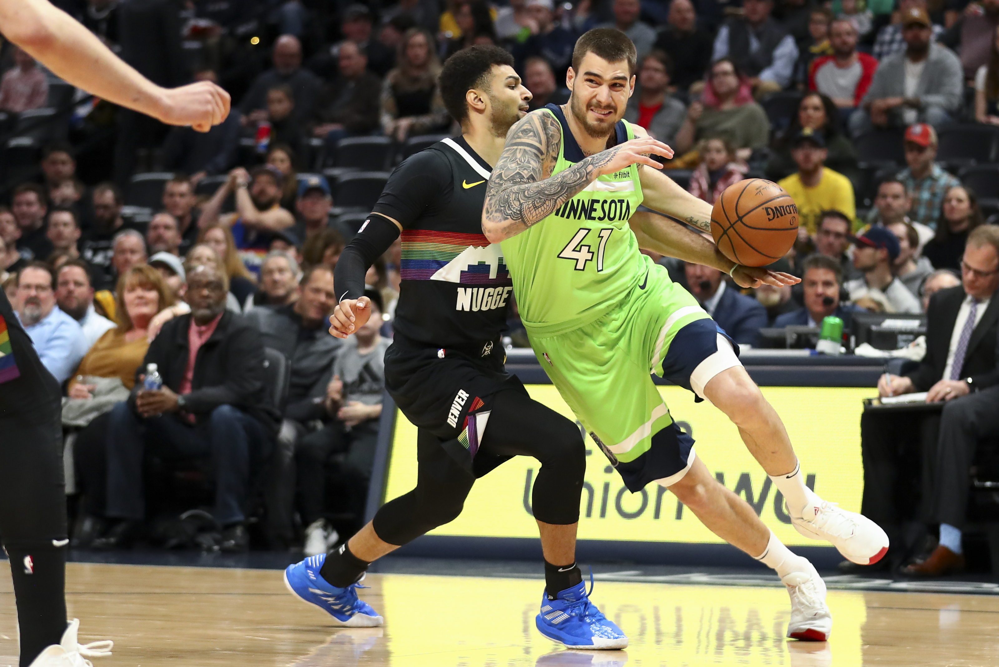 Timberwolves vs Nuggets, Juancho Hernangomez Wallpaper, 3200x2140 HD Desktop